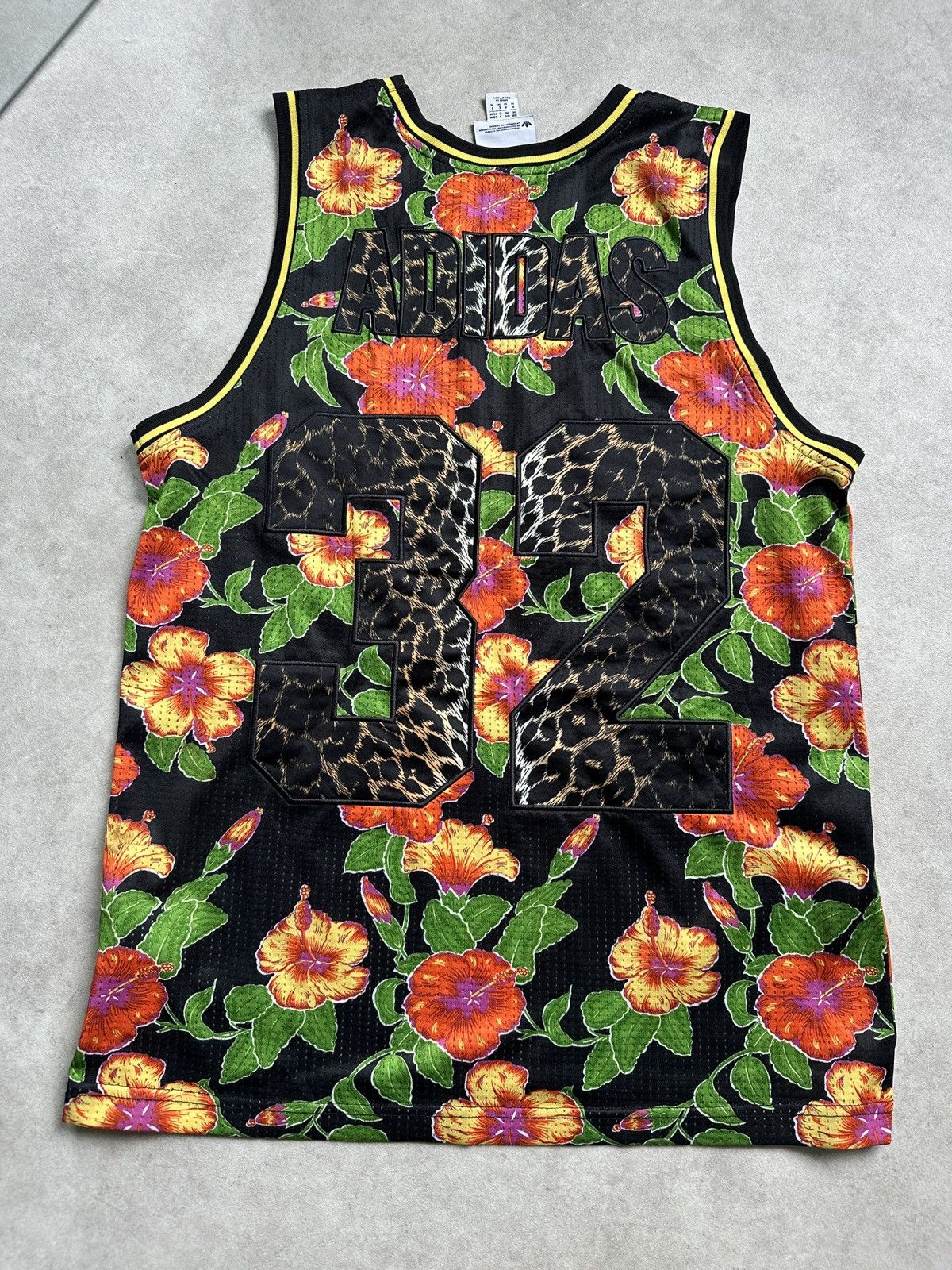 Adidas × Jeremy Scott Adidas x Jeremy Scott 2013 jungle bones tank top swag y2k Size US M / EU 48-50 / 2 - 6 Thumbnail