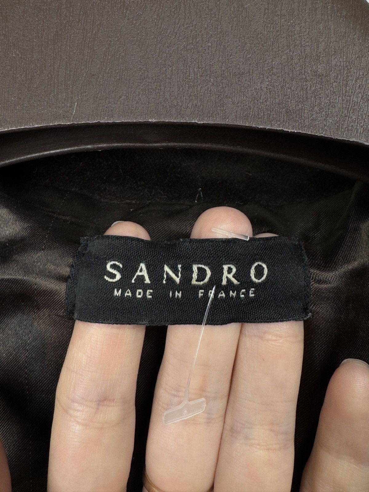 Sandro Sandro vintage made in France velour dandy bomber jacket Size S / US 4 / IT 40 - 8 Thumbnail