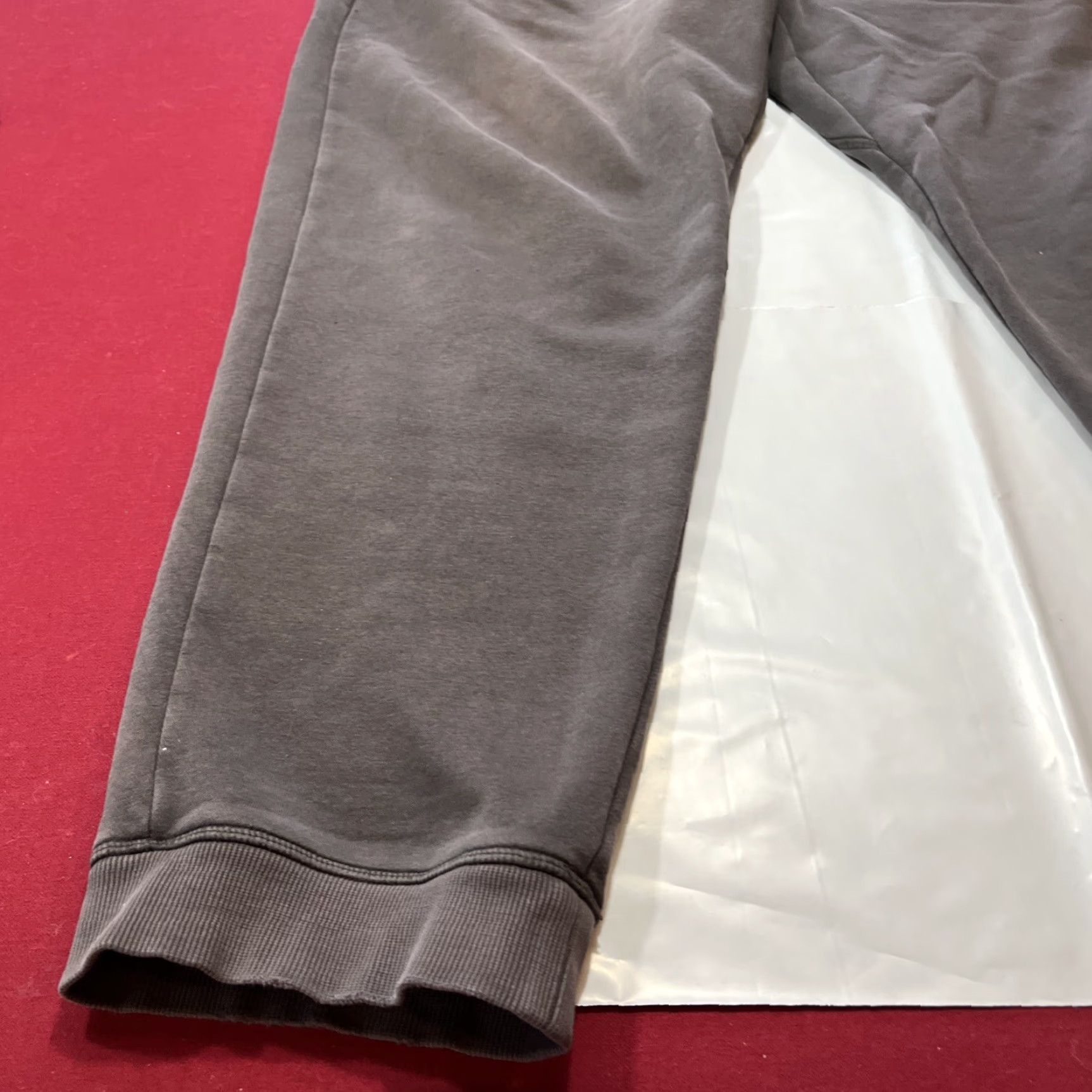 Vintage MOOSEJAW mountaineering JOGGERS GRAY Mens Drawstring Thick Cotton Pockets 2X Men Size US 39 - 2 Thumbnail