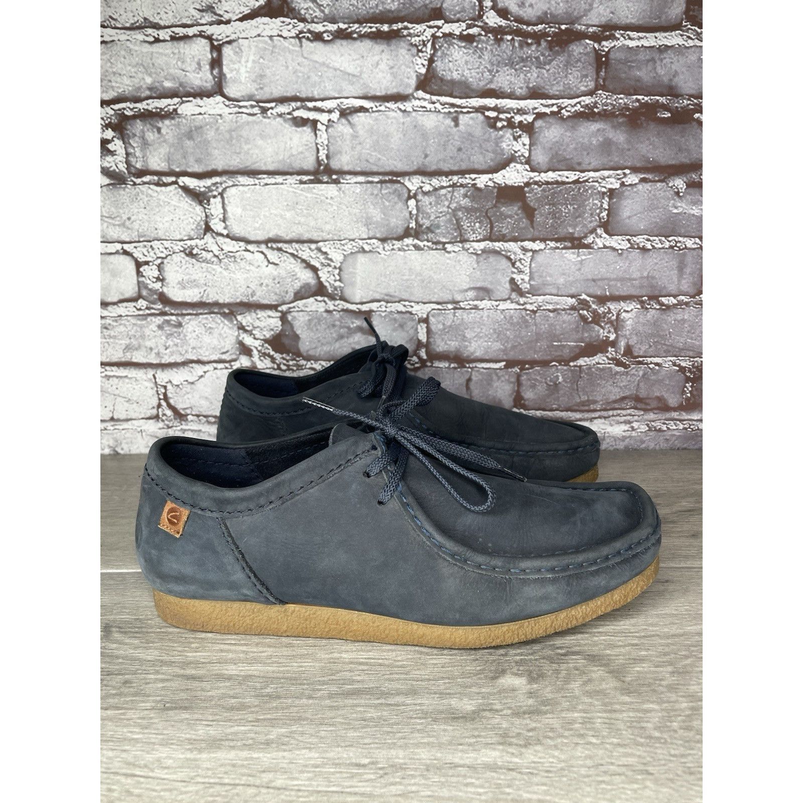 Clarks Clarks Wallabees Combi Blue Suede Leather Chukka Boots Men’s Size US 10.5 / EU 43-44 - 16 Thumbnail