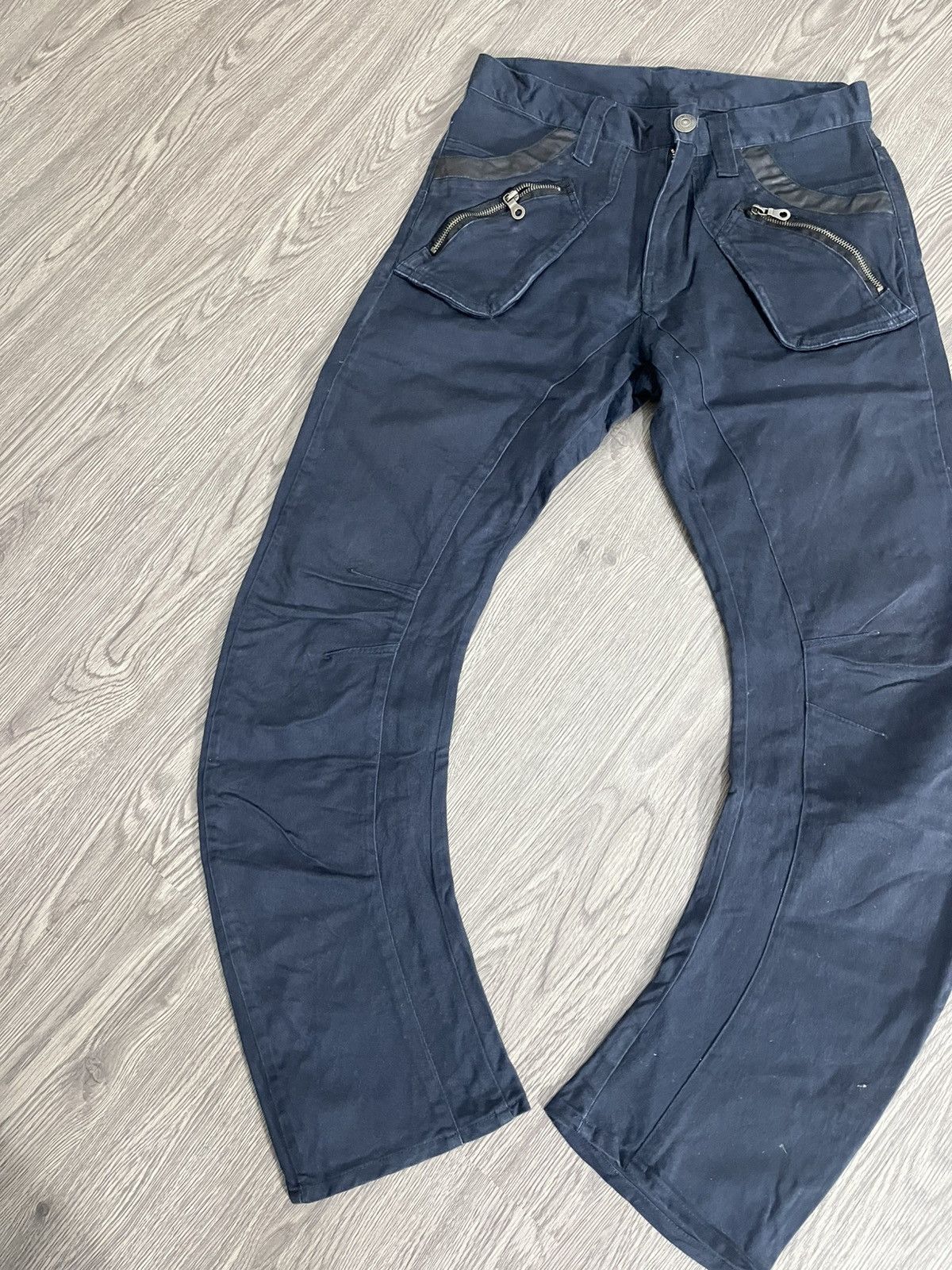 PPFM Vtg 90s PPFM Biker cargo pants Size US 33 - 2 Thumbnail