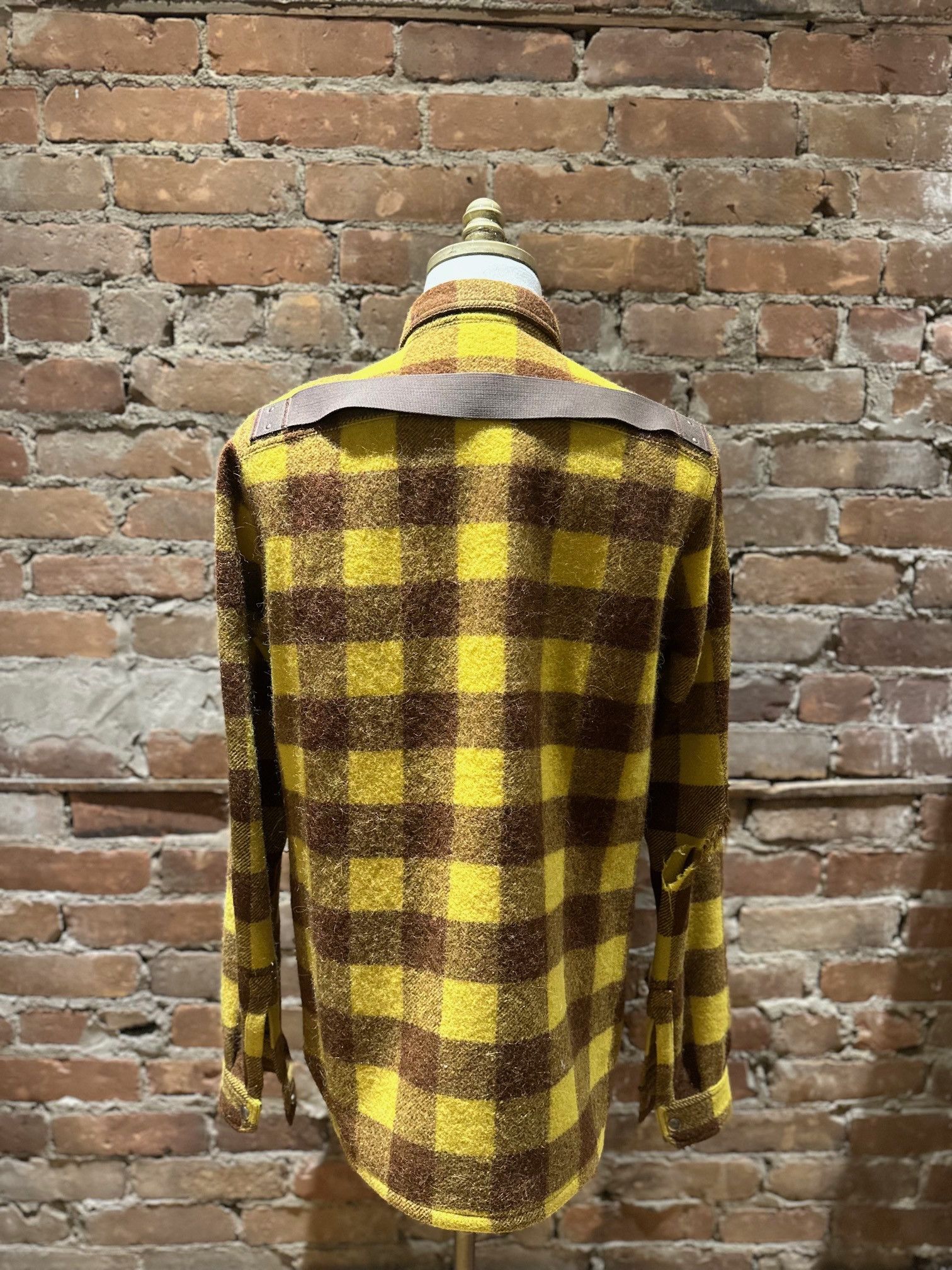 Rick Owens Rick Owens Plaid Flannel Shirt – RO18F4759‑WJP Size US M / EU 48-50 / 2 - 3 Thumbnail