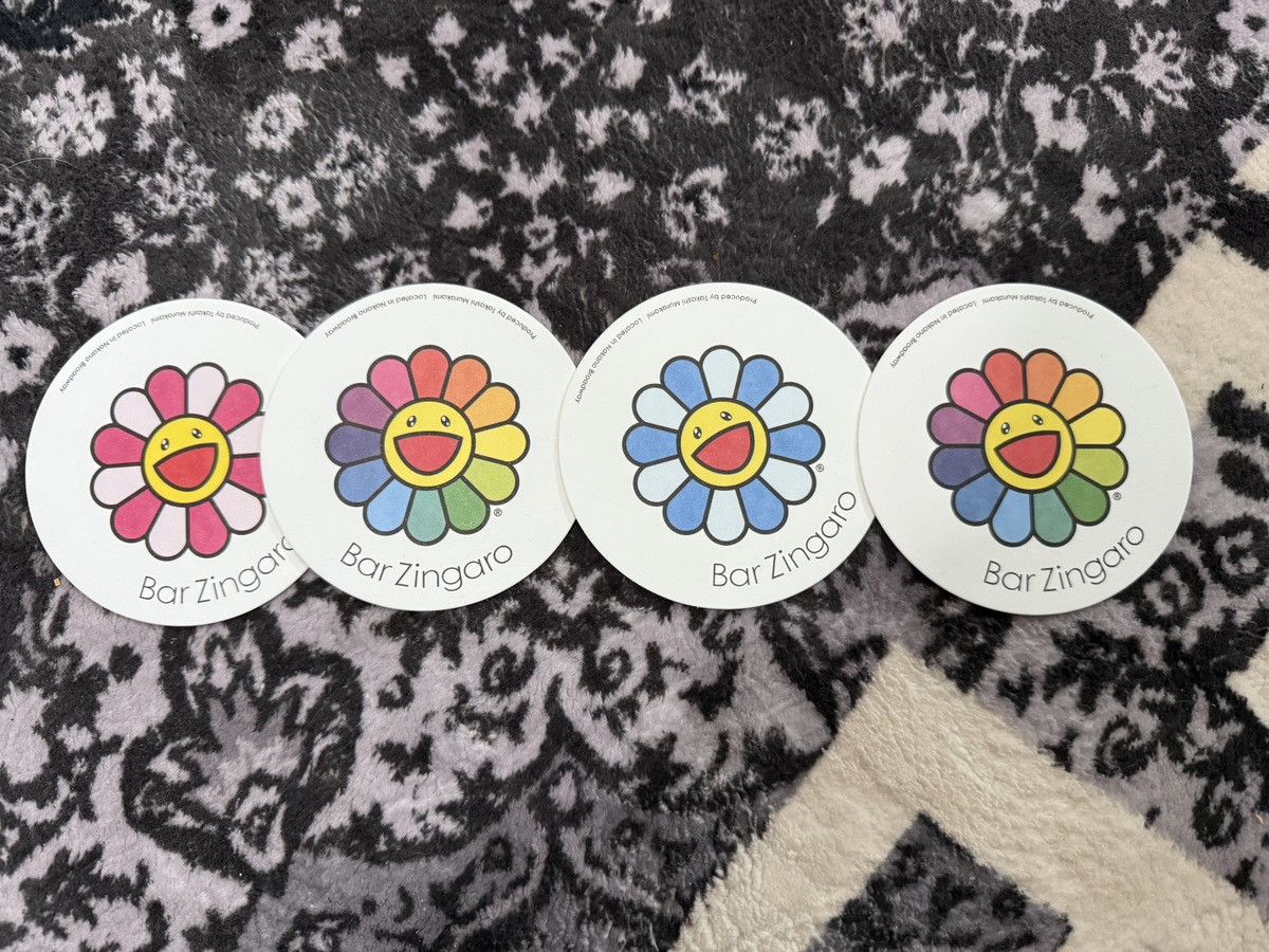 Takashi Murakami Takashi Murakami x Bar Zingaro Flower Coaster Size ONE SIZE - 1 Preview