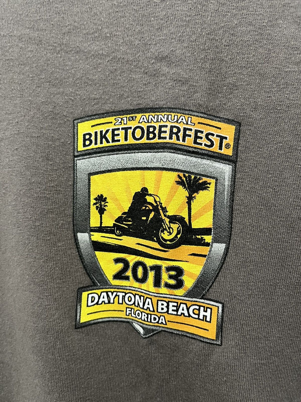 Indian Motorcycle 21st Annual Biketoberfest Daytona Beach Florida 2013 Tees Size US XL / EU 56 / 4 - 2 Thumbnail