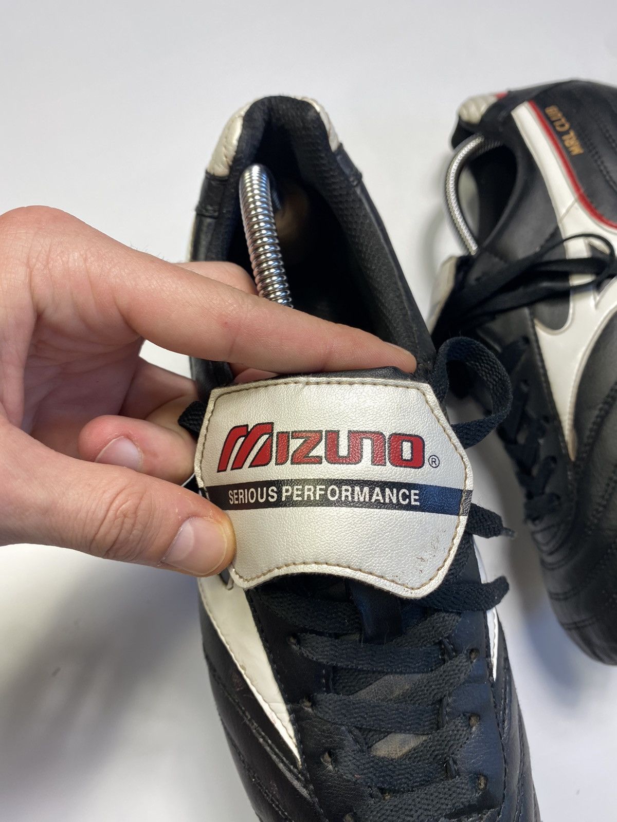 Mizuno Vintage Mizuno MRL club leather cleats football shoes Size US 8.5 / EU 41-42 - 7 Thumbnail
