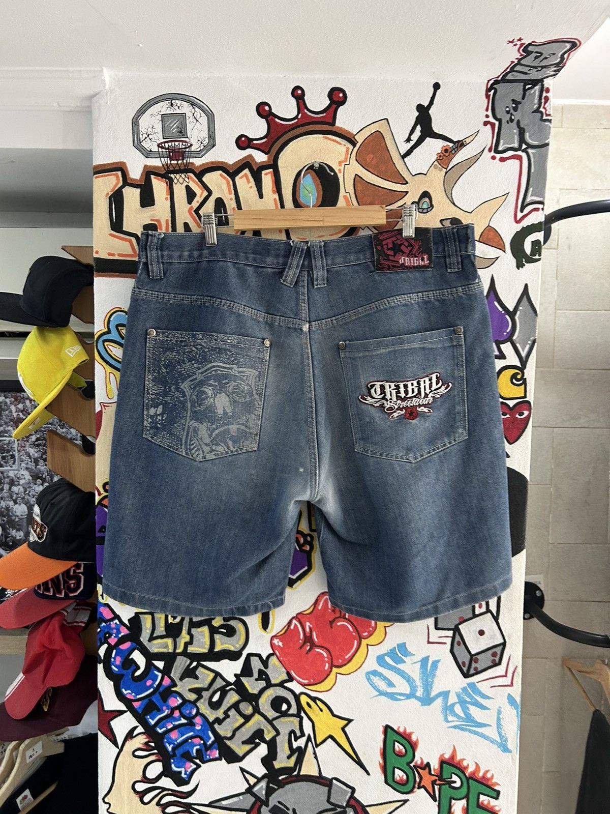 Vintage Vintage Tribal Skate Jeans Size US 42 / EU 58 - 2 Thumbnail