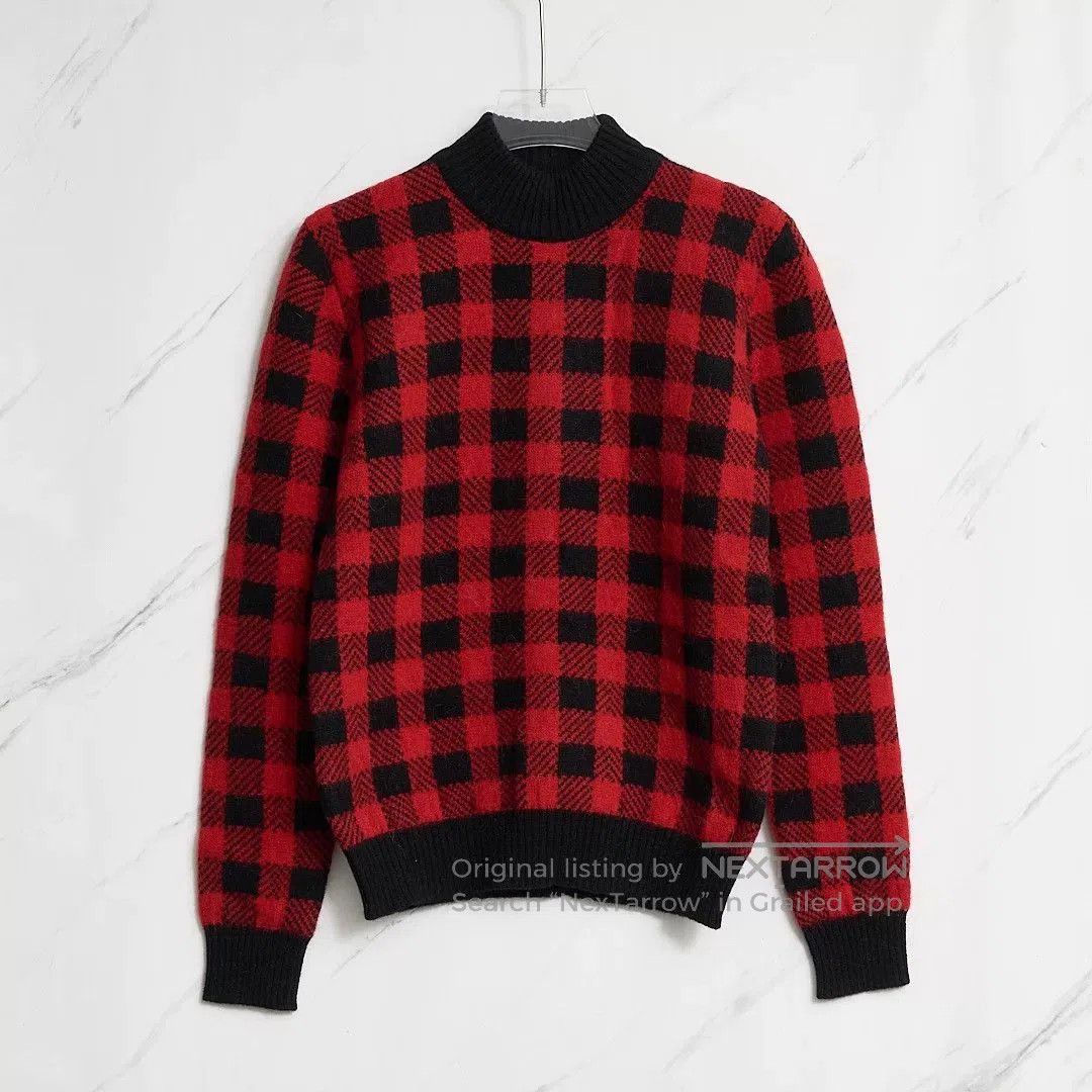 Saint Laurent Paris Saint Laurent Men's Classic Checkered Sweater. Size US M / EU 48-50 / 2 - 1 Thumbnail