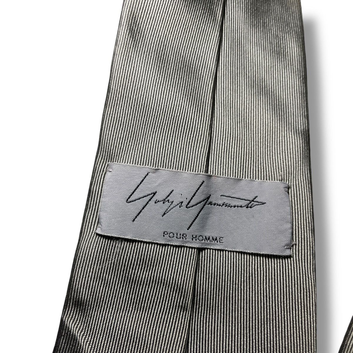 Yohji Yamamoto RARE Yohji Yamamoto Pour Homme Graphic Print Silk Necktie Size ONE SIZE - 7 Thumbnail