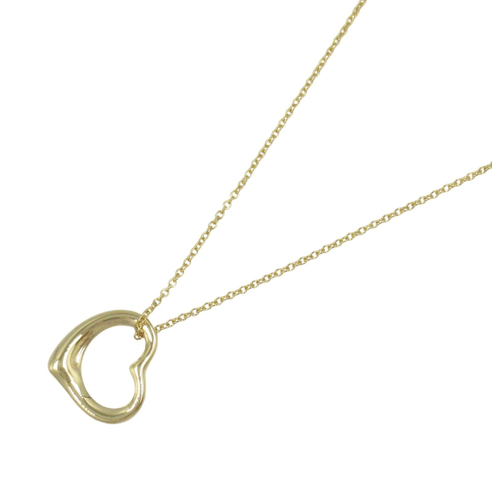 Tiffany & Co. Tiffany Co Open Heart Necklace K18 (Yellow Gold) Gold Size ONE SIZE - 1 Thumbnail
