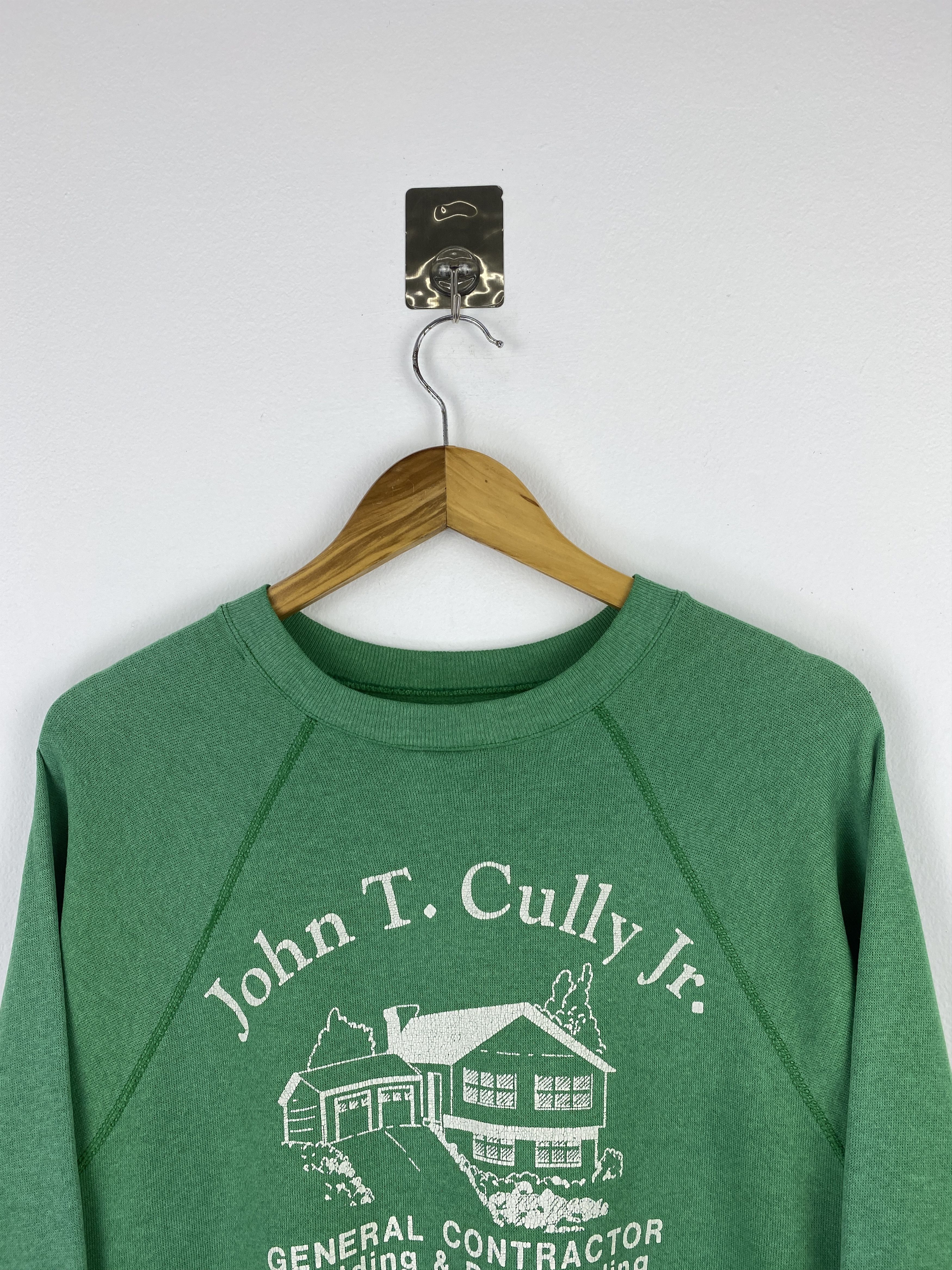 Tultex Vintage 90s Tultex Raglan Crewneck Sweatshirt SH0460 Size US L / EU 52-54 / 3 - 2 Thumbnail