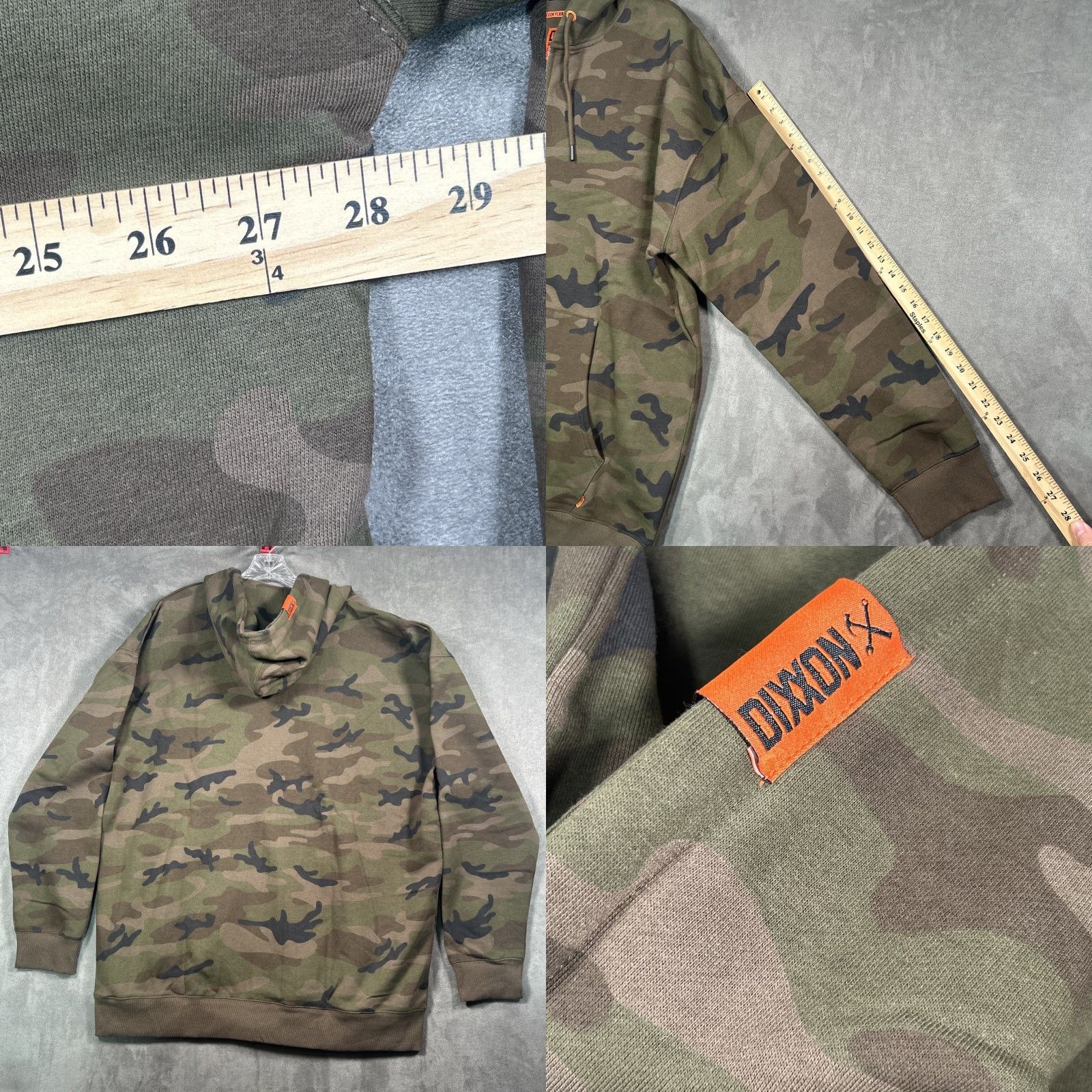 Vintage Dixxon Flannel Co Hoodie Mens 3XL Camouflage Pullover Fleece Hooded Pockets Streetwear Size US XXL / EU 58 / 5 - 8 Thumbnail