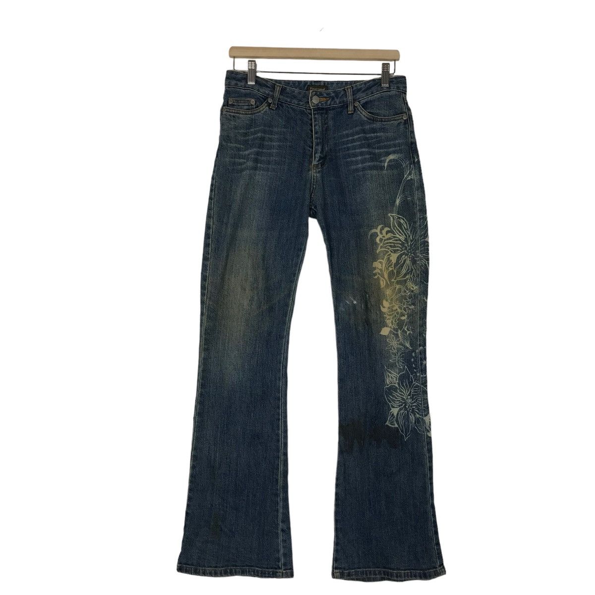 Japanese Brand 💥 FIRST LAND JEANS Size US 32 / EU 48 - 1 Thumbnail