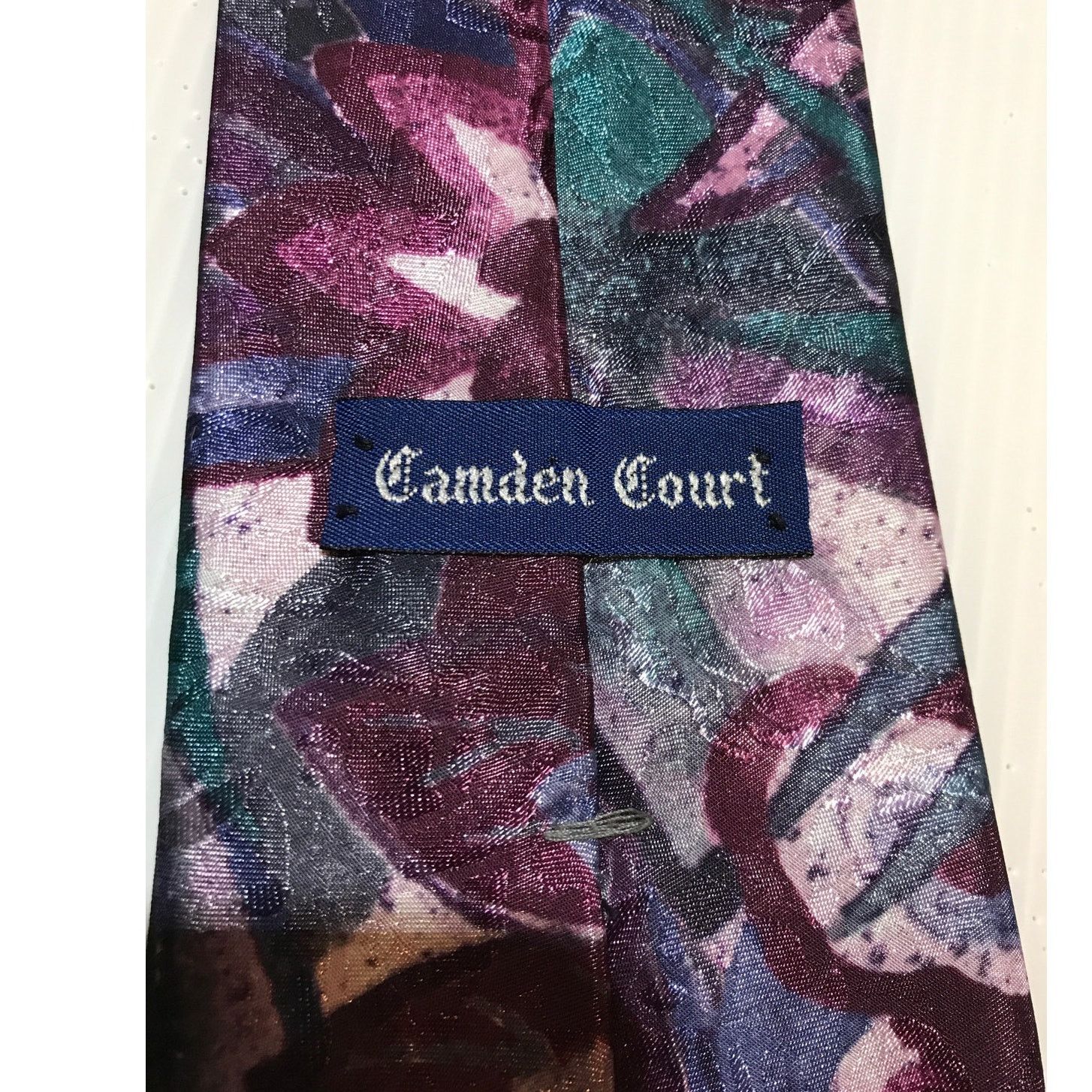 Other Camden Court Floral Classic Wide Mens Necktie Size ONE SIZE - 2 Thumbnail