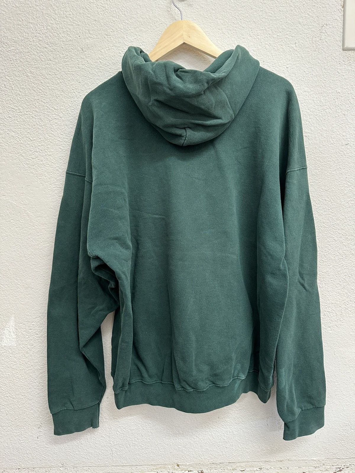 Nike 90s Nike green hoodie Size US L / EU 52-54 / 3 - 2 Thumbnail