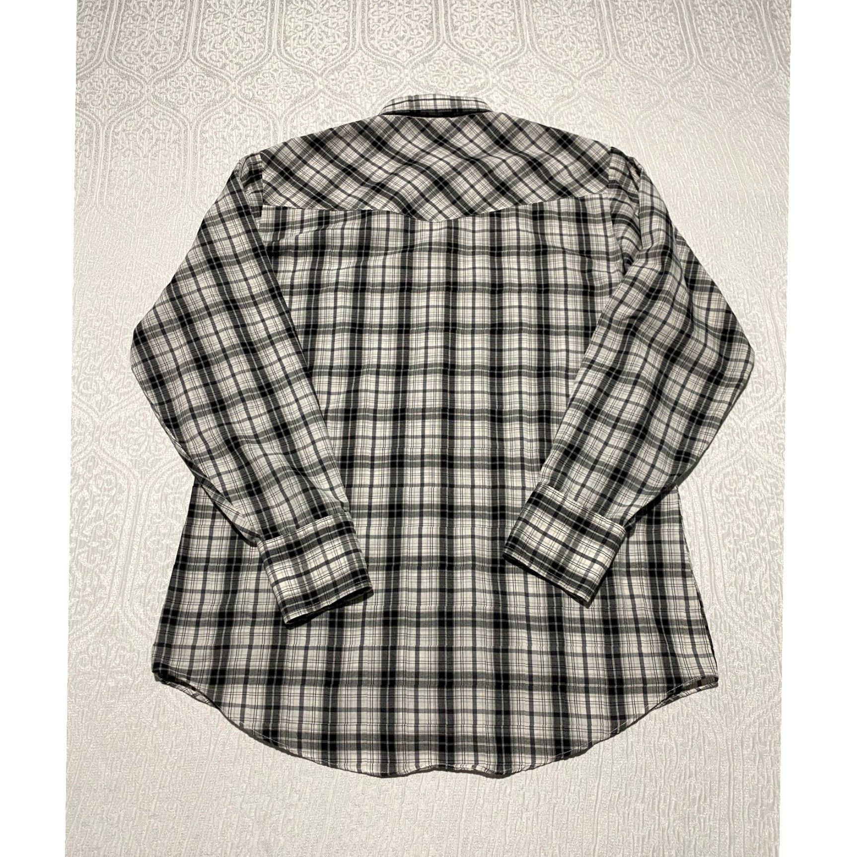 Vintage Ely Cattleman Mens Plaid Long Sleeve Western Snap Button Shirt Medium Size US M / EU 48-50 / 2 - 4 Thumbnail