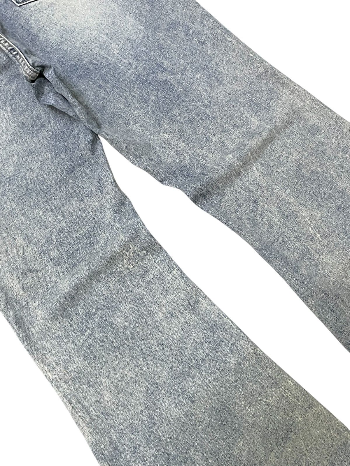 If Six Was Nine × LOWBOX × Le Grande Bleu (L.G.B.) Paneled Laces Flare Japanese Brand Vintage Jeans Size US 28 / EU 44 - 13 Thumbnail