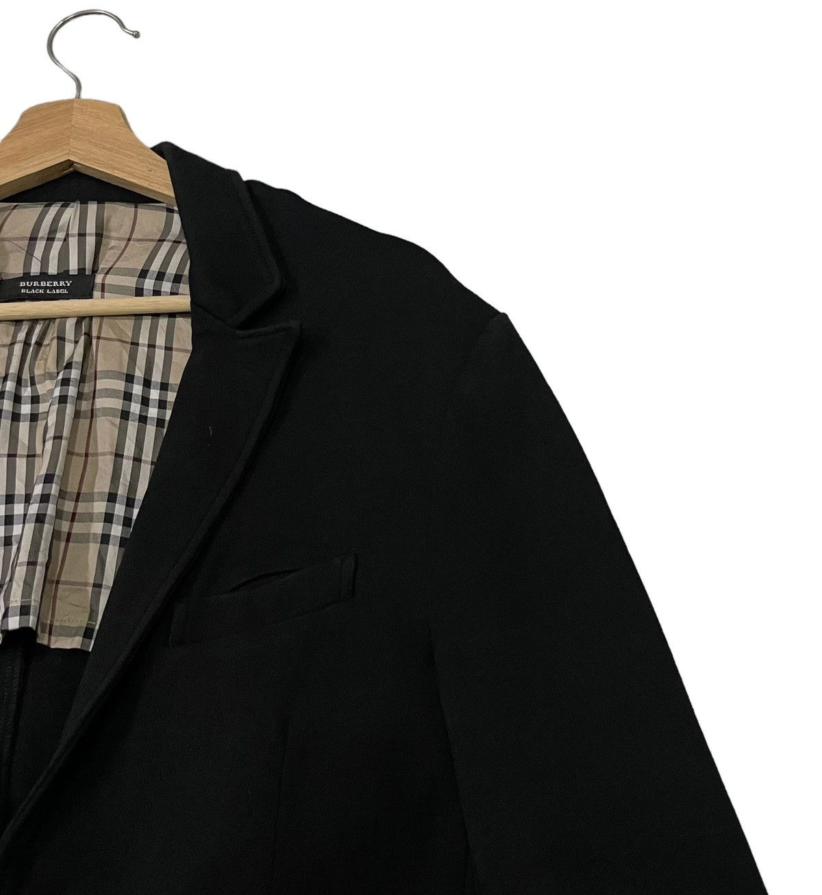 Burberry Vintage Burberry Black Label Novacheck Two Buttons Jacket Size US M / EU 48-50 / 2 - 2 Thumbnail