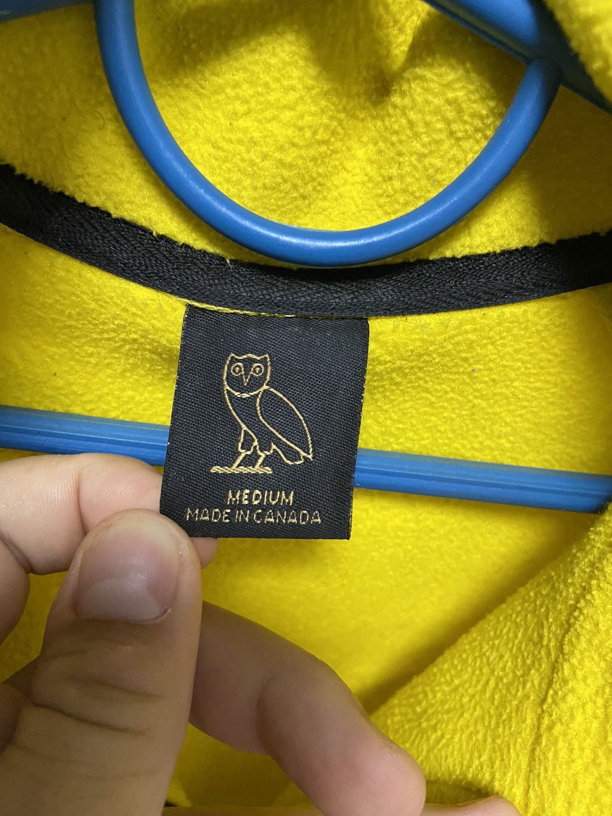October's Very Own × Vintage Octobers Very Own OVO Sweatshirt Fleece Big Logo 1/4 zip Size US M / EU 48-50 / 2 - 5 Thumbnail