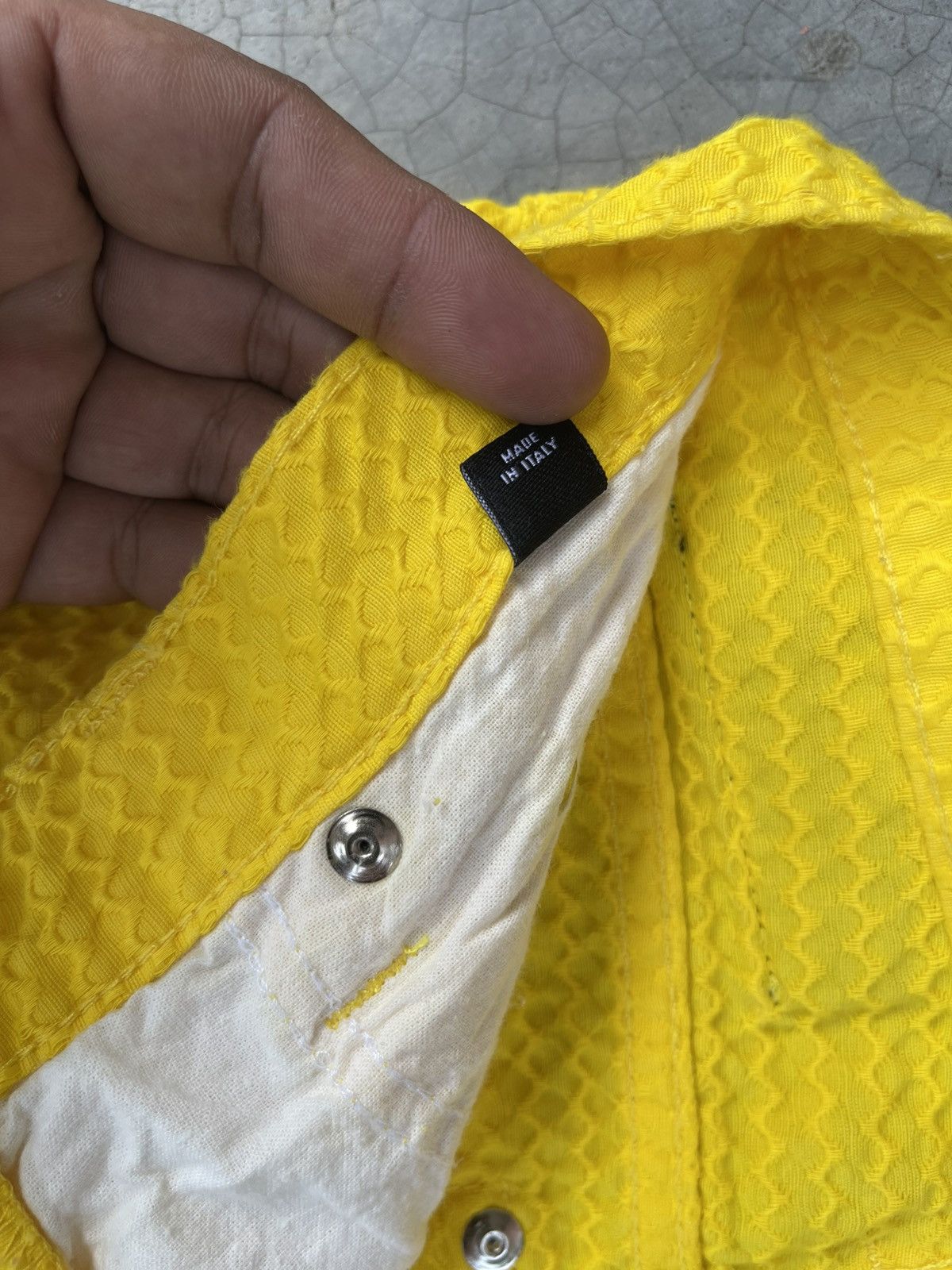 Versace Versace Pants Sunflower W24 L37 Made in Italy Mustard Fringe Size 24" / US 00 / IT 34 - 7 Thumbnail