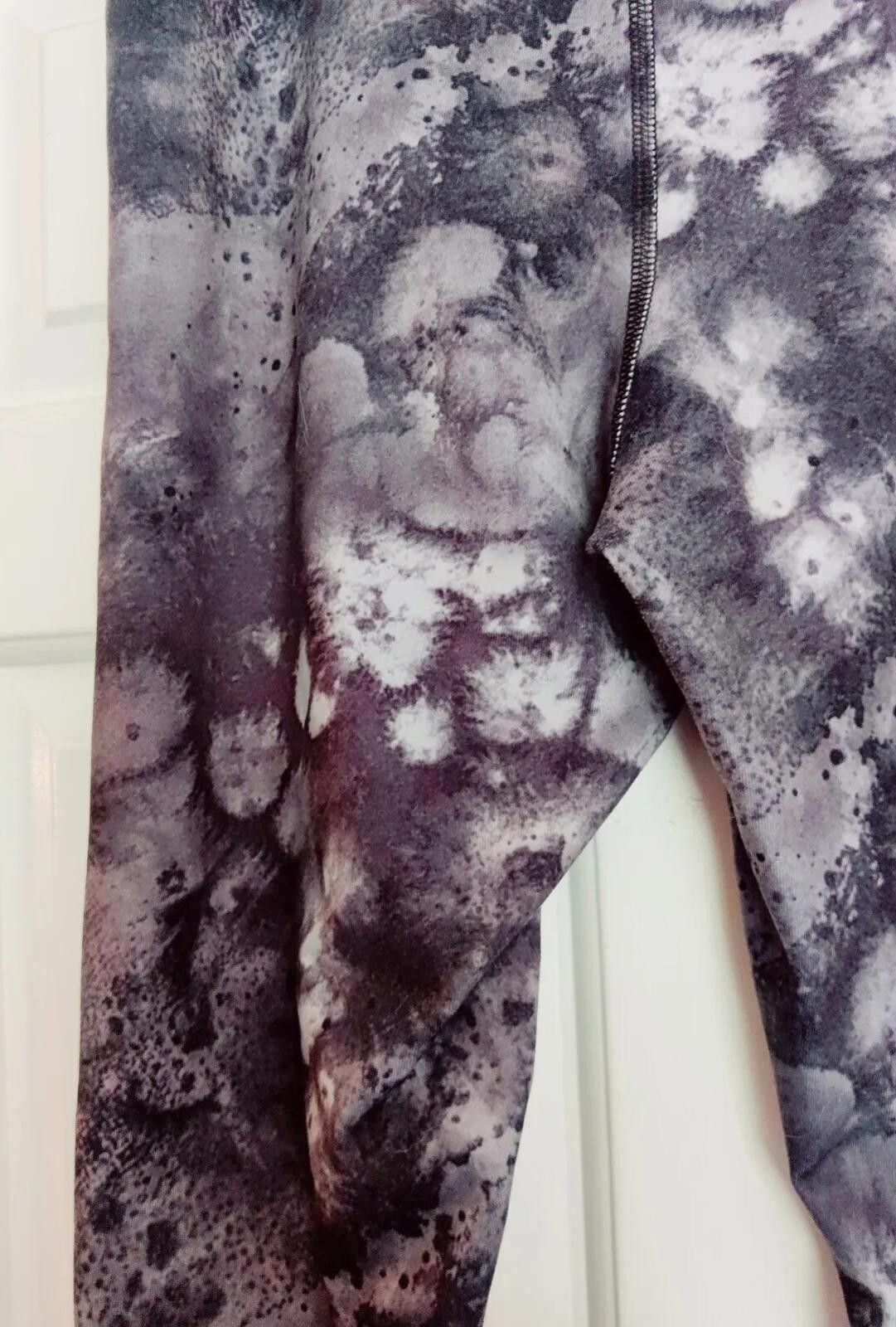 Other C9 By Champion Womens Black Tie Dye Leggings Size Large Lrg Size 36" / US 14 / IT 50 - 7 Thumbnail