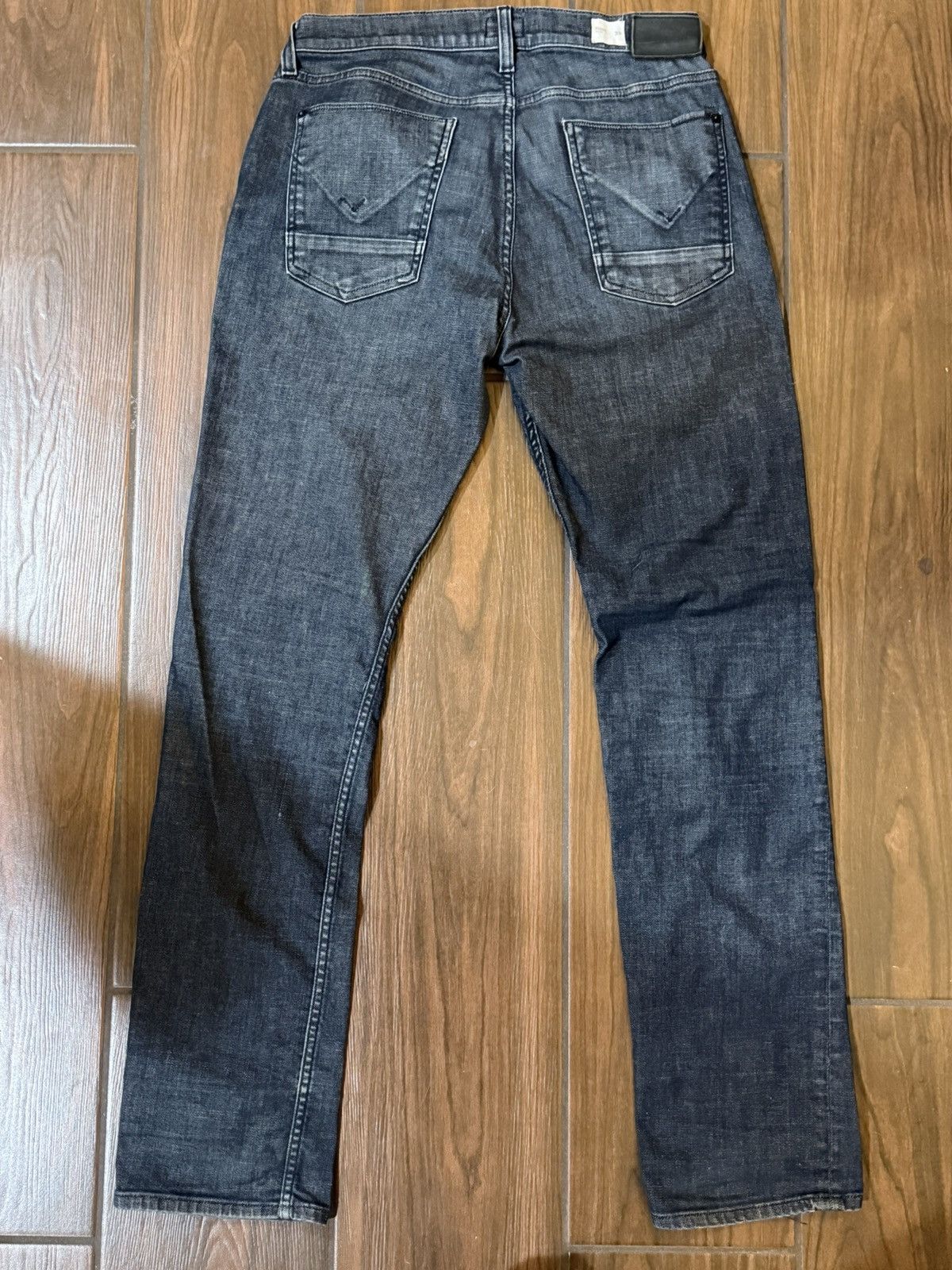 Hudson Hudson Byron Jeans Mens size 33 Dark Wash Slim Straight Size US 33 - 7 Thumbnail