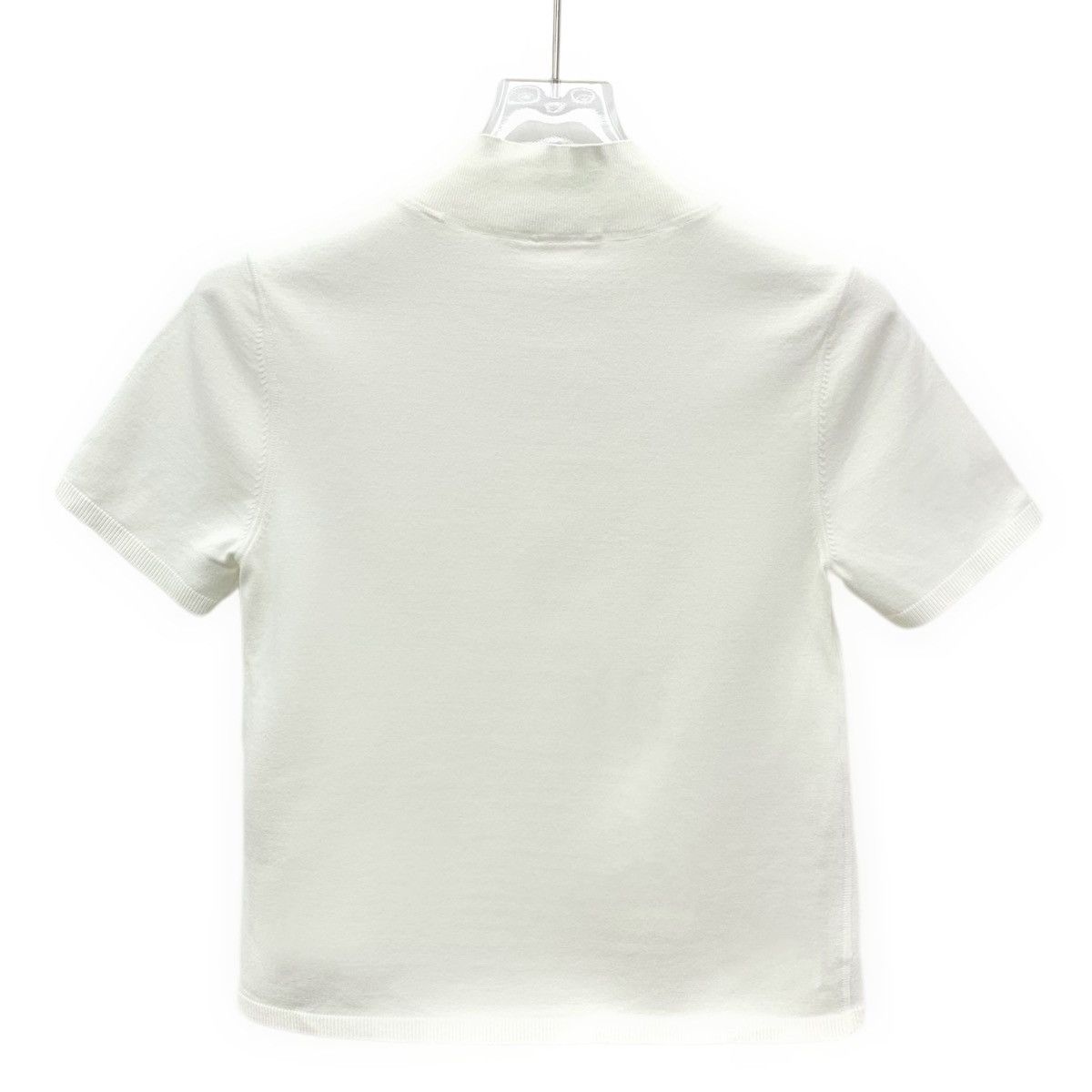 Alexander Wang Alexander Wang White Logo Short Sleeve T-shirt K26WX Size S / US 4 / IT 40 - 2 Thumbnail