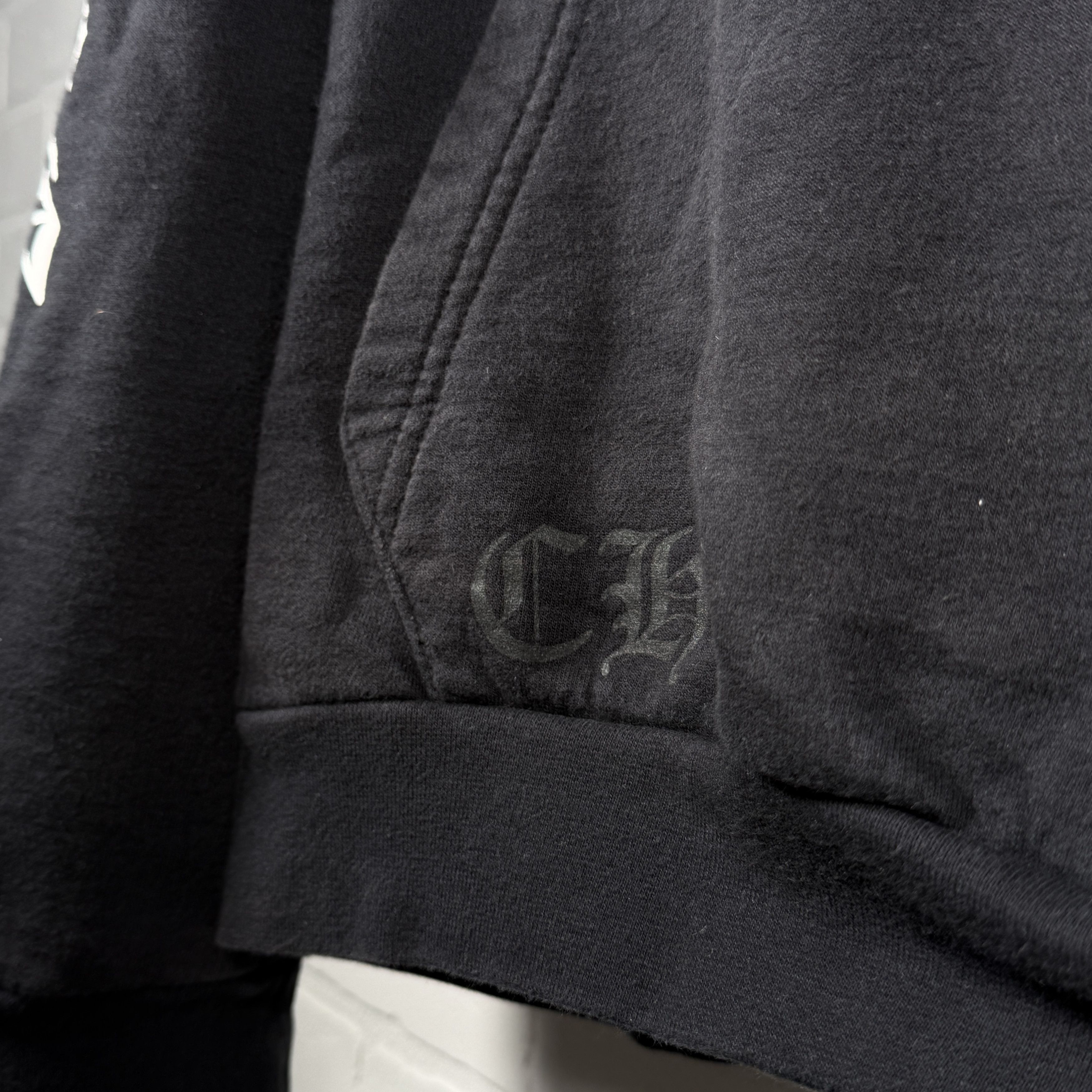 Chrome Hearts Chrome Hearts Tire Track Cemetery Cross Spine Hoodie Size US XL / EU 56 / 4 - 6 Thumbnail