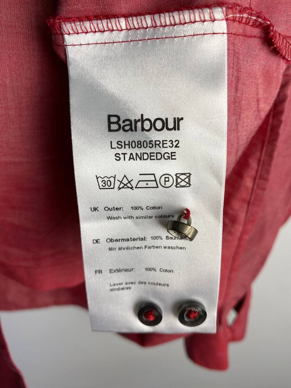Barbour Vintage streetwear designer Barbour Shirt Size US XL / EU 56 / 4 - 4 Thumbnail