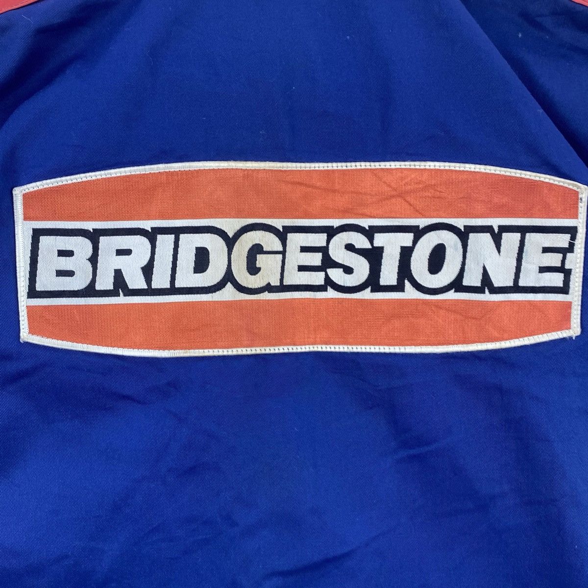Vintage Vintage BRIDGESTONE RACING MOTOR Sports Workwear Coverall Size US 36 / EU 52 - 9 Thumbnail