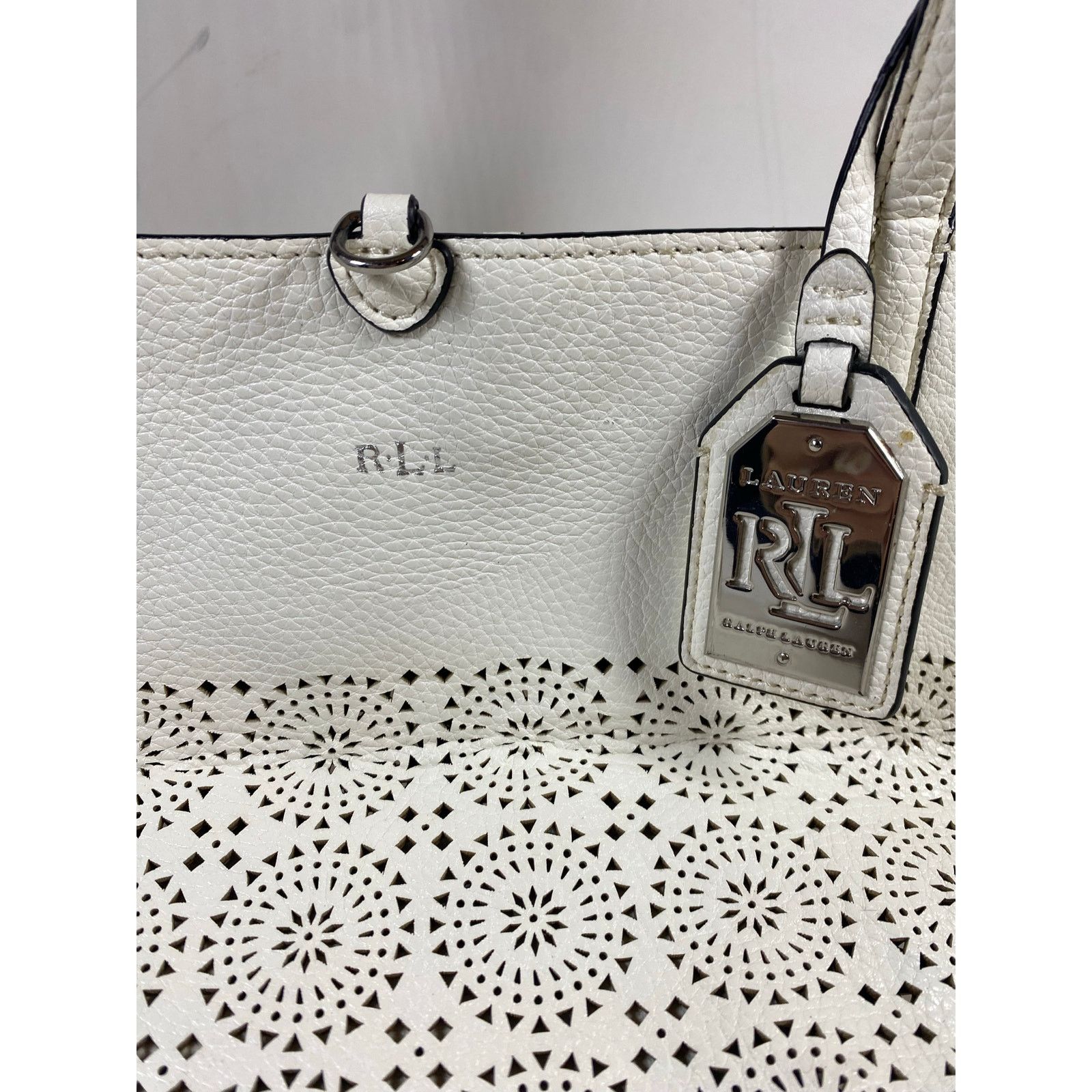 Ralph Lauren Ralph Lauren Perforated Chatilly II Classic Bag w/ Wallet Size ONE SIZE - 3 Thumbnail