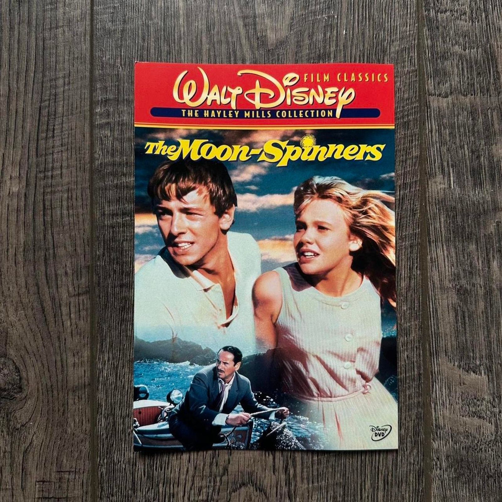 Vintage Vintage 1964 Disney The Moon Spinners Mini Movie Poster Size ONE SIZE - 1 Thumbnail