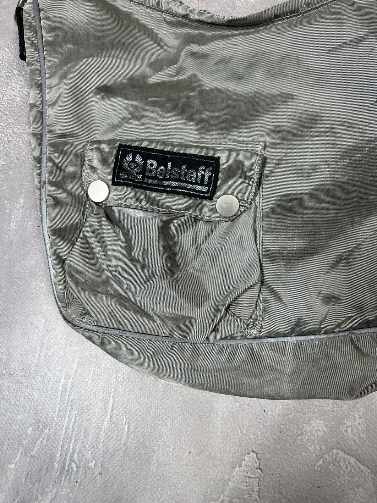 Other Vintage Belstaff Silver Nylon Bag Size ONE SIZE - 4 Thumbnail