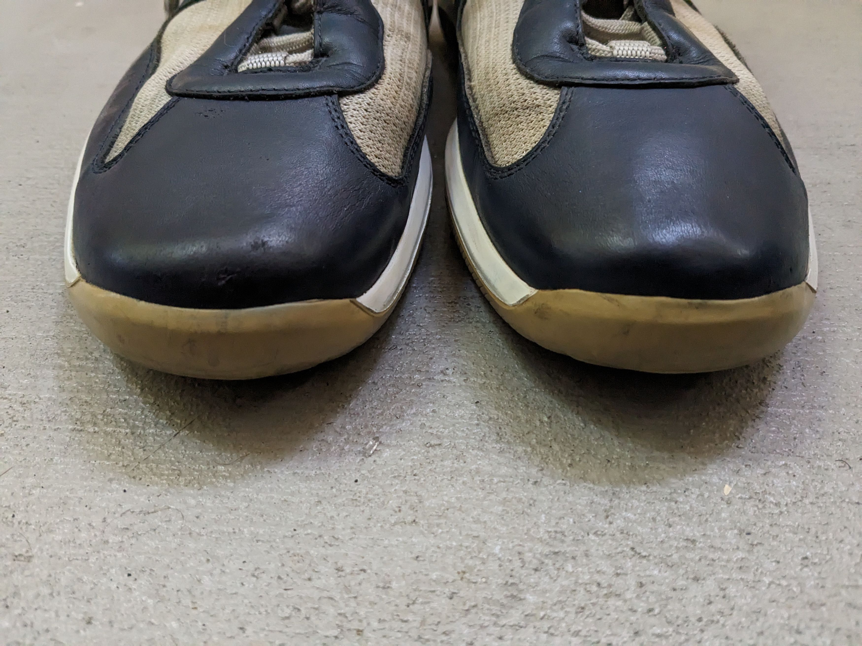 Prada Prada America's Cup Sneakers Navy Blue High 9.5 Leather Size US 9.5 / EU 42-43 - 2 Thumbnail