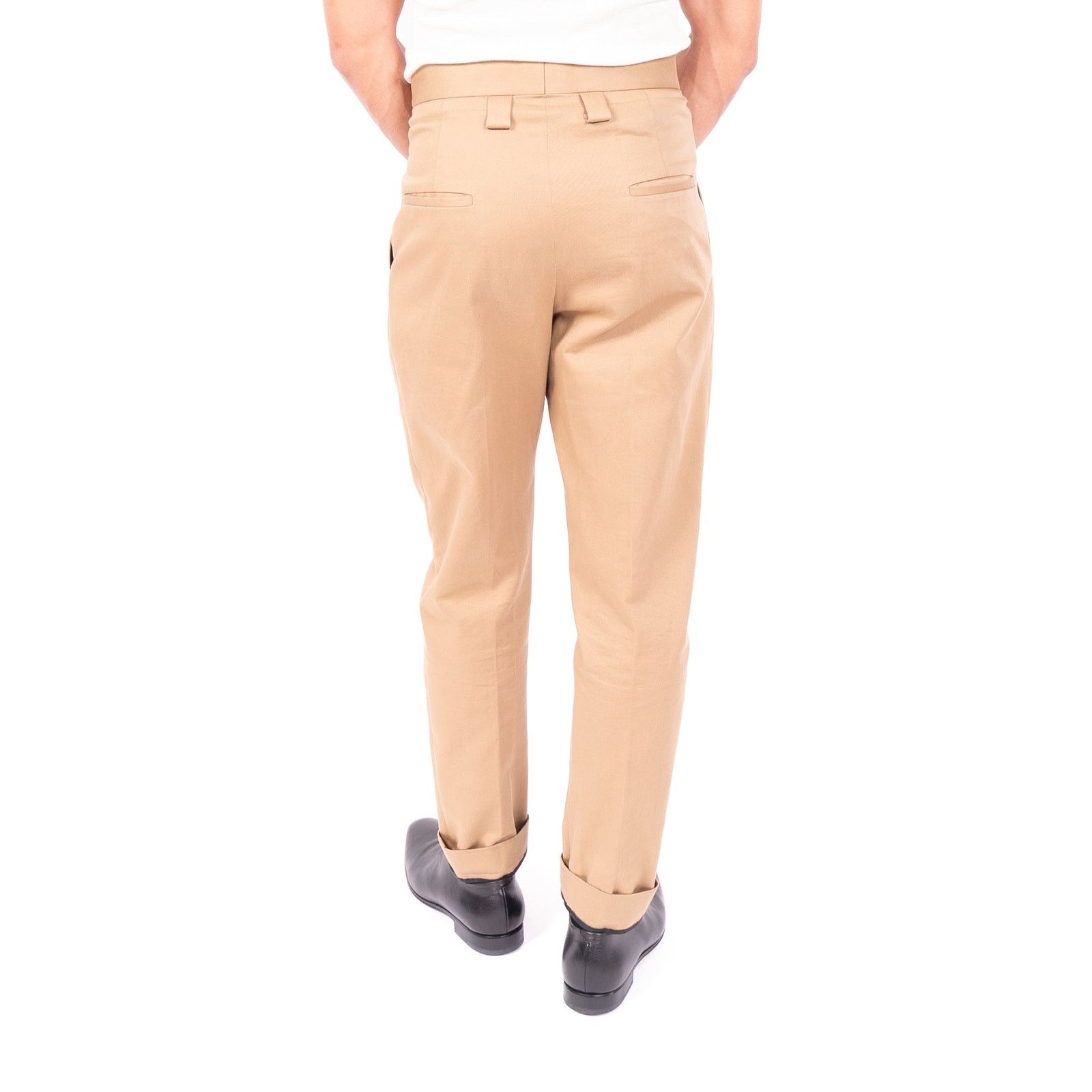 Haider Ackermann FW18 Drop Crotch Trousers in Camel Cotton Size US 28 / EU 44 - 3 Thumbnail