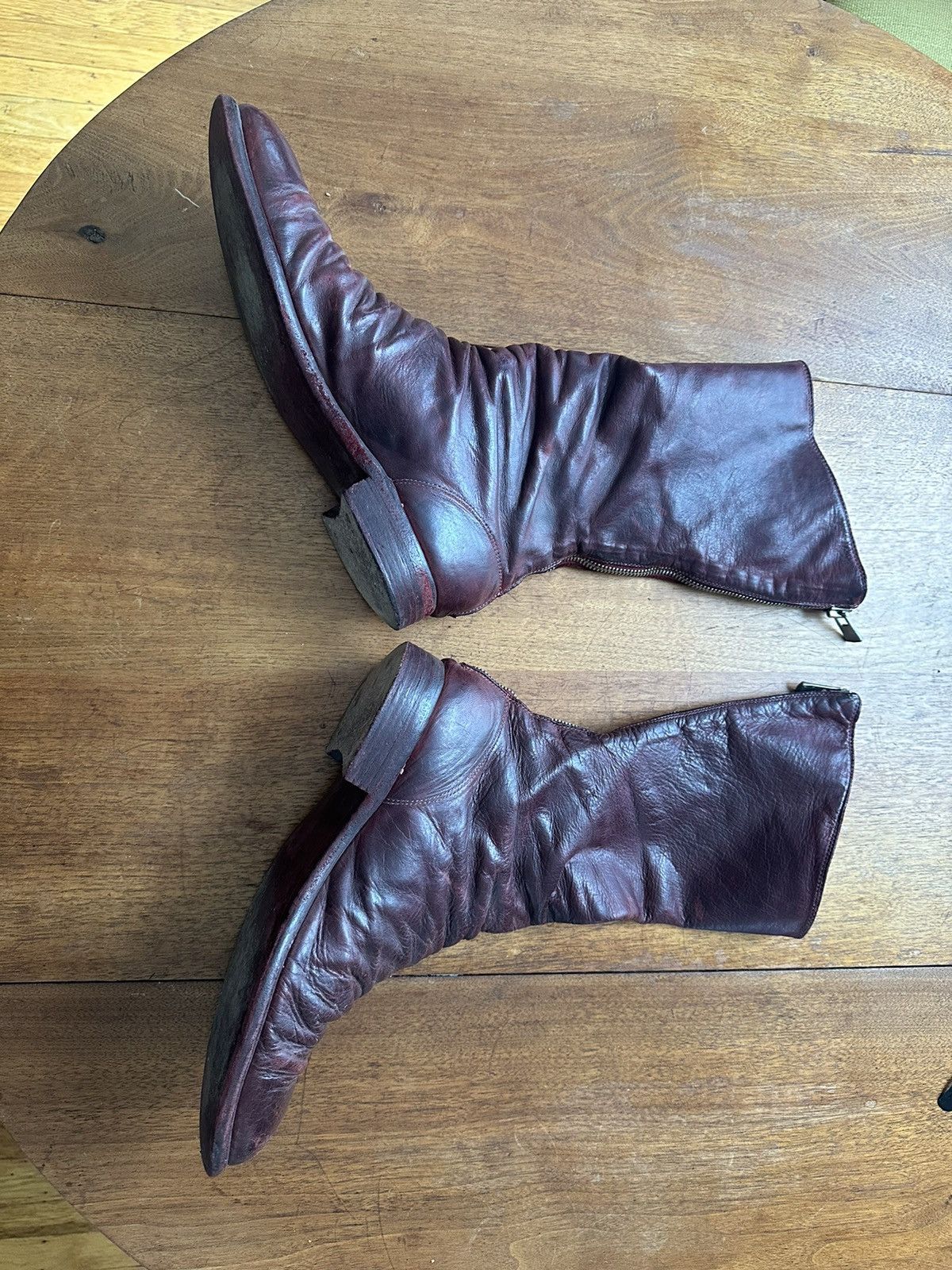 Guidi Guidi 989 in Maroon Horsehide Size US 10.5 / EU 43-44 - 3 Thumbnail