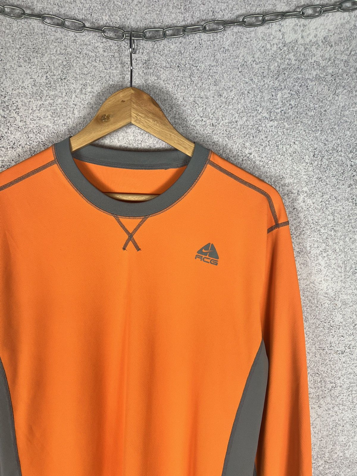 Nike ACG Vintage Nike ACG Small Logo Dri-Fit Longsleeve Size US M / EU 48-50 / 2 - 2 Thumbnail