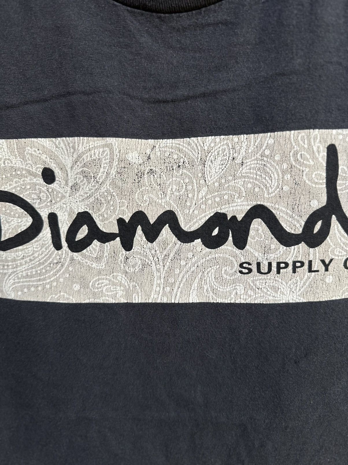 Diamond Supply Co. × Vintage Vintage Diamond Supply co Faded Tee Size US M / EU 48-50 / 2 - 2 Thumbnail
