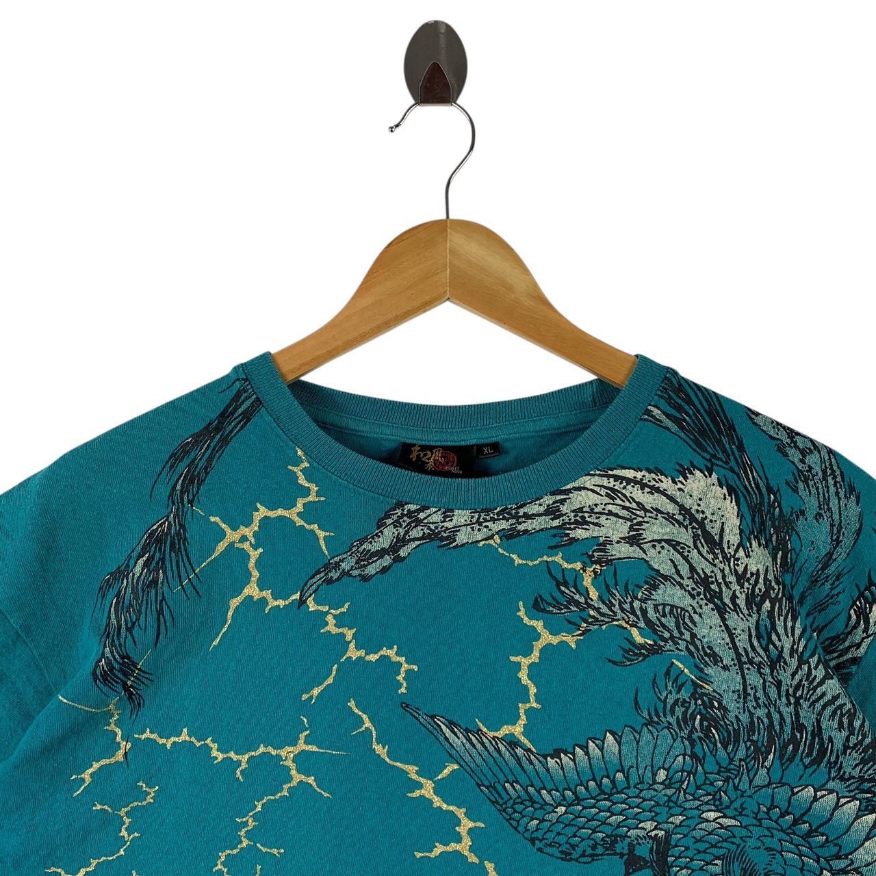 Bullet Noise × Japanese Brand Vintage BULLET NOISE japan culture overprint sukajan tee Size US XL / EU 56 / 4 - 2 Thumbnail