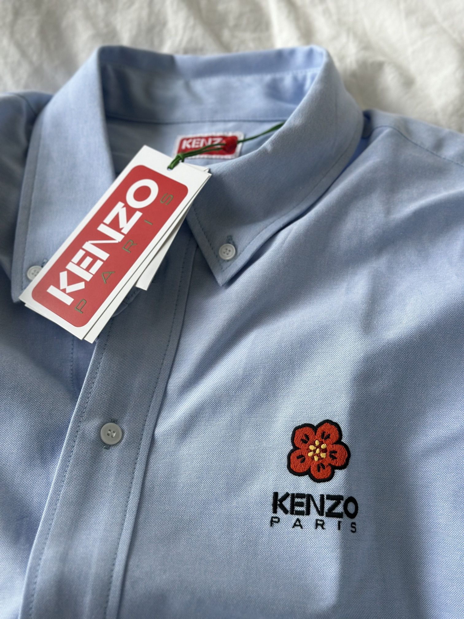 Kenzo Kenzo Boke Flower Shirt Size US L / EU 52-54 / 3 - 2 Thumbnail
