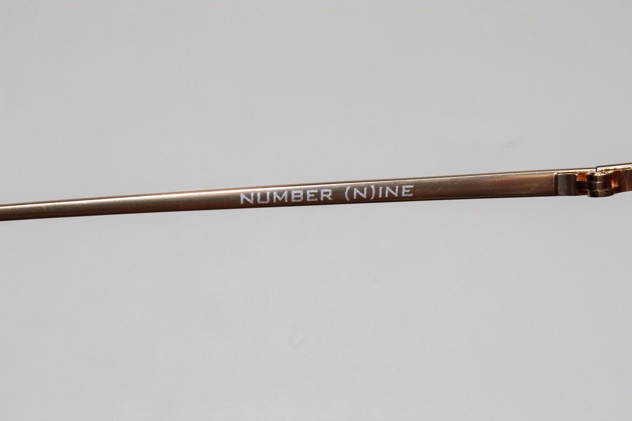 Number (N)ine Round Frame Sunglasses (Gold) Size ONE SIZE - 3 Thumbnail