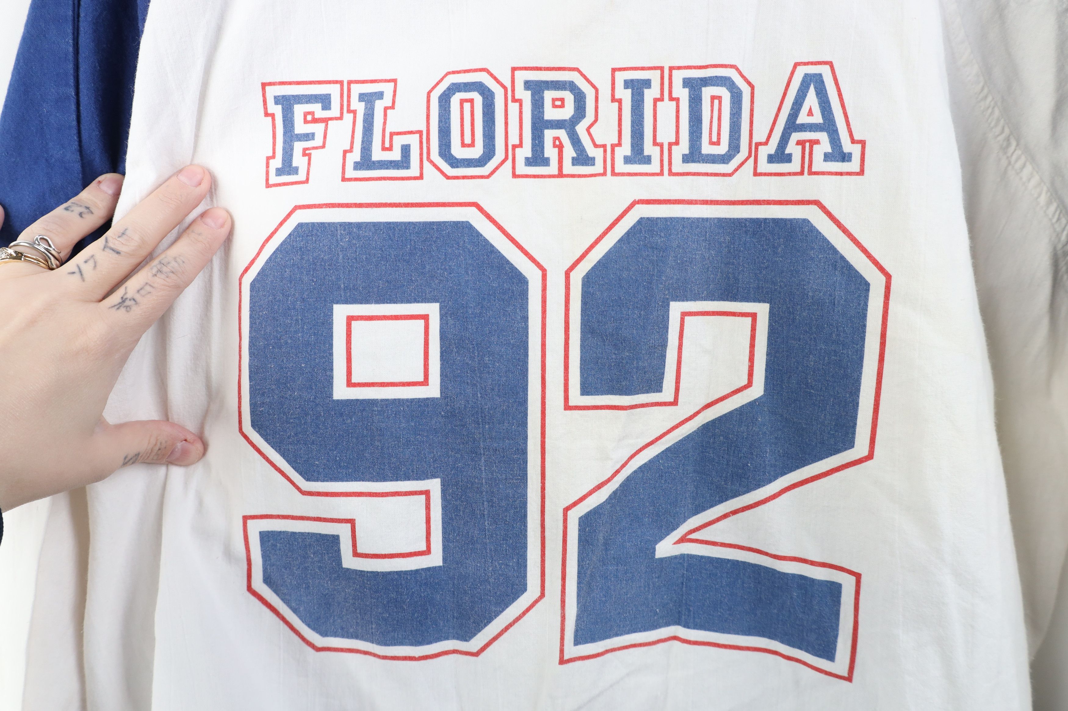 Vintage Vintage 90s Florida Football Jersey Pullover Jacket USA Size US L / EU 52-54 / 3 - 4 Thumbnail