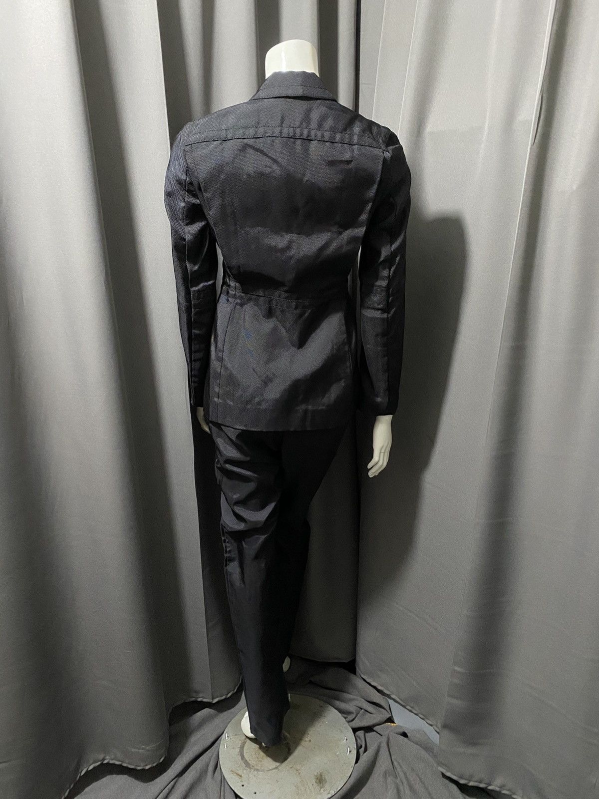 Dirk Bikkembergs S/S 1997- Dirk Bikkembergs- Archive Nylon Resin Suit Size S / US 4 / IT 40 - 5 Thumbnail
