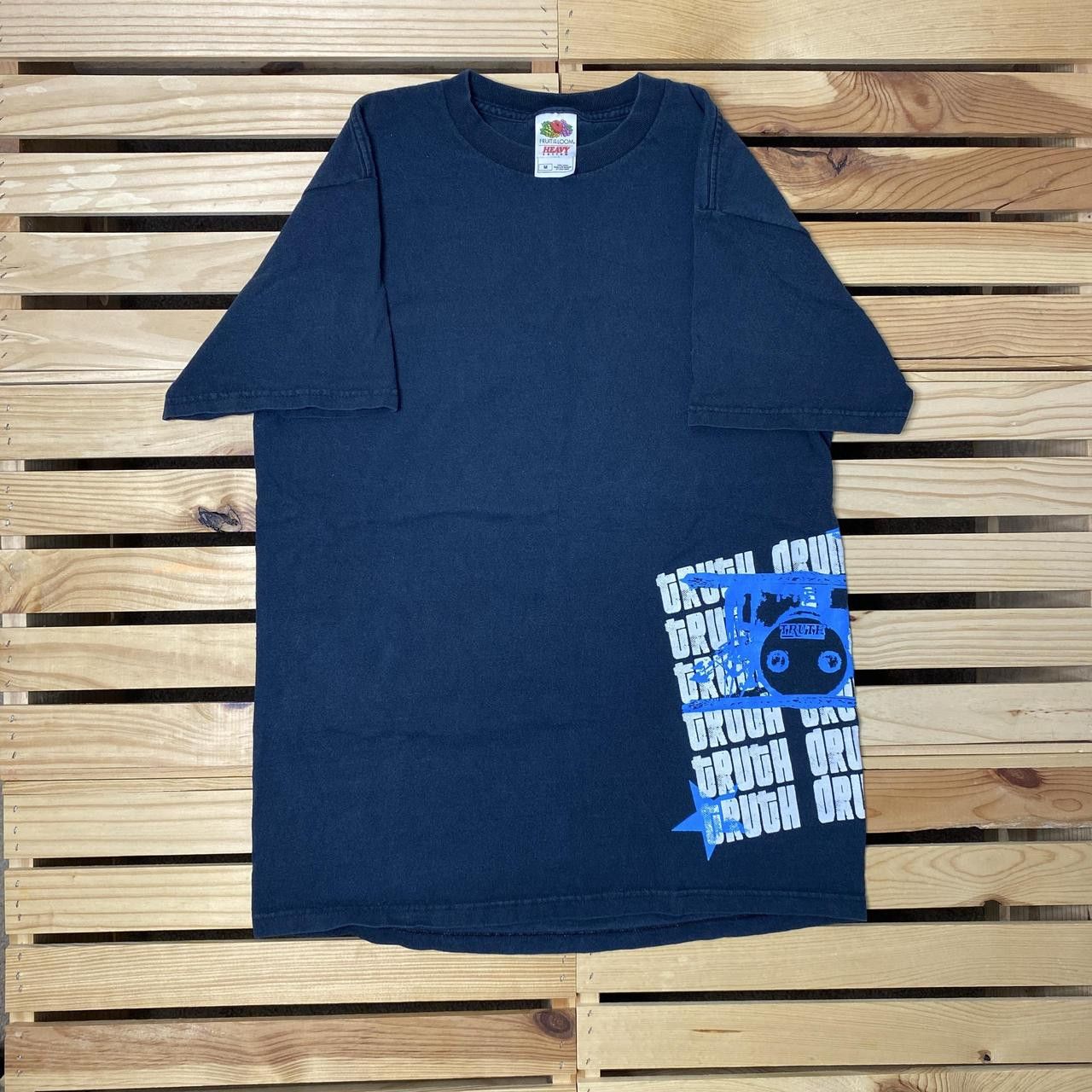 Fruit Of The Loom Vintage Truth Drums Faded Black Drummer Tee Size Medium Size US M / EU 48-50 / 2 - 1 Thumbnail