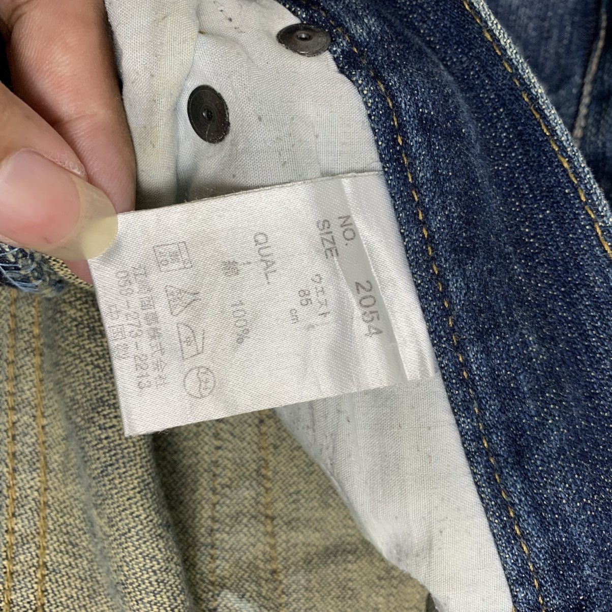 If Six Was Nine × Japanese Brand × Le Grande Bleu (L.G.B.) Crazy Limited Distressed Skull Jeans Size US 35 - 14 Thumbnail