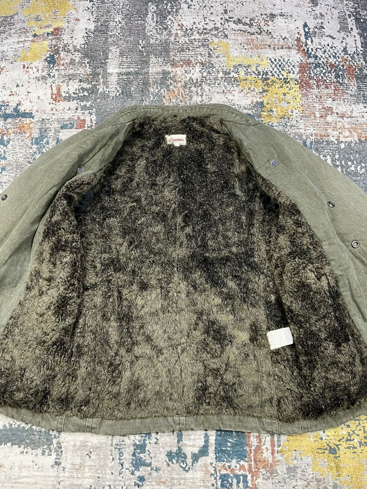 Johnbull Johnbull Double Collar 2 Way Back Zip With Sherpa Lining Size ONE SIZE - 7 Thumbnail