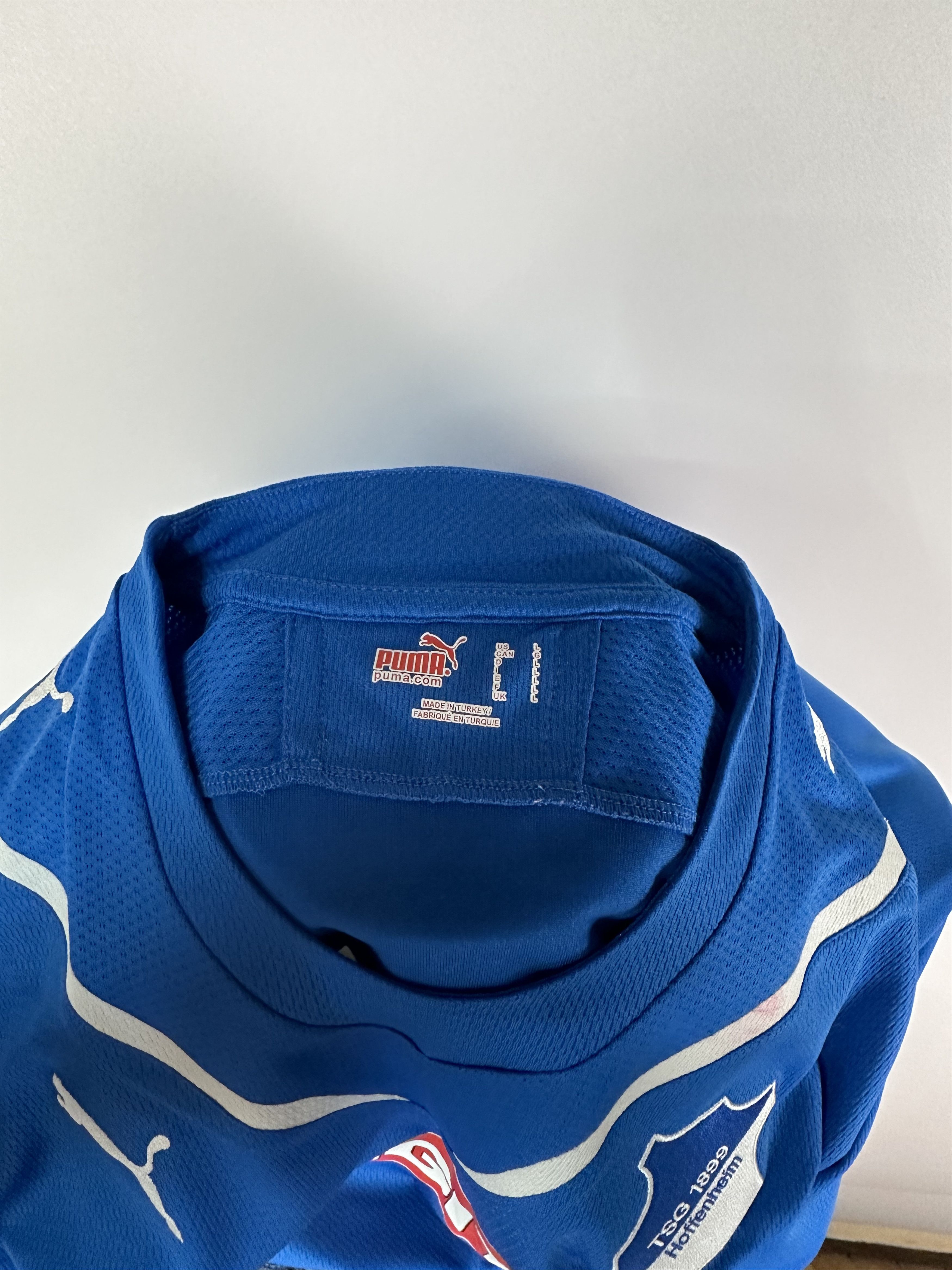 Puma TSG HOFFENHEIM 2009 FOOTBALL SHIRT SOCCER JERSEY PUMA SIZE L Size US L / EU 52-54 / 3 - 11 Thumbnail