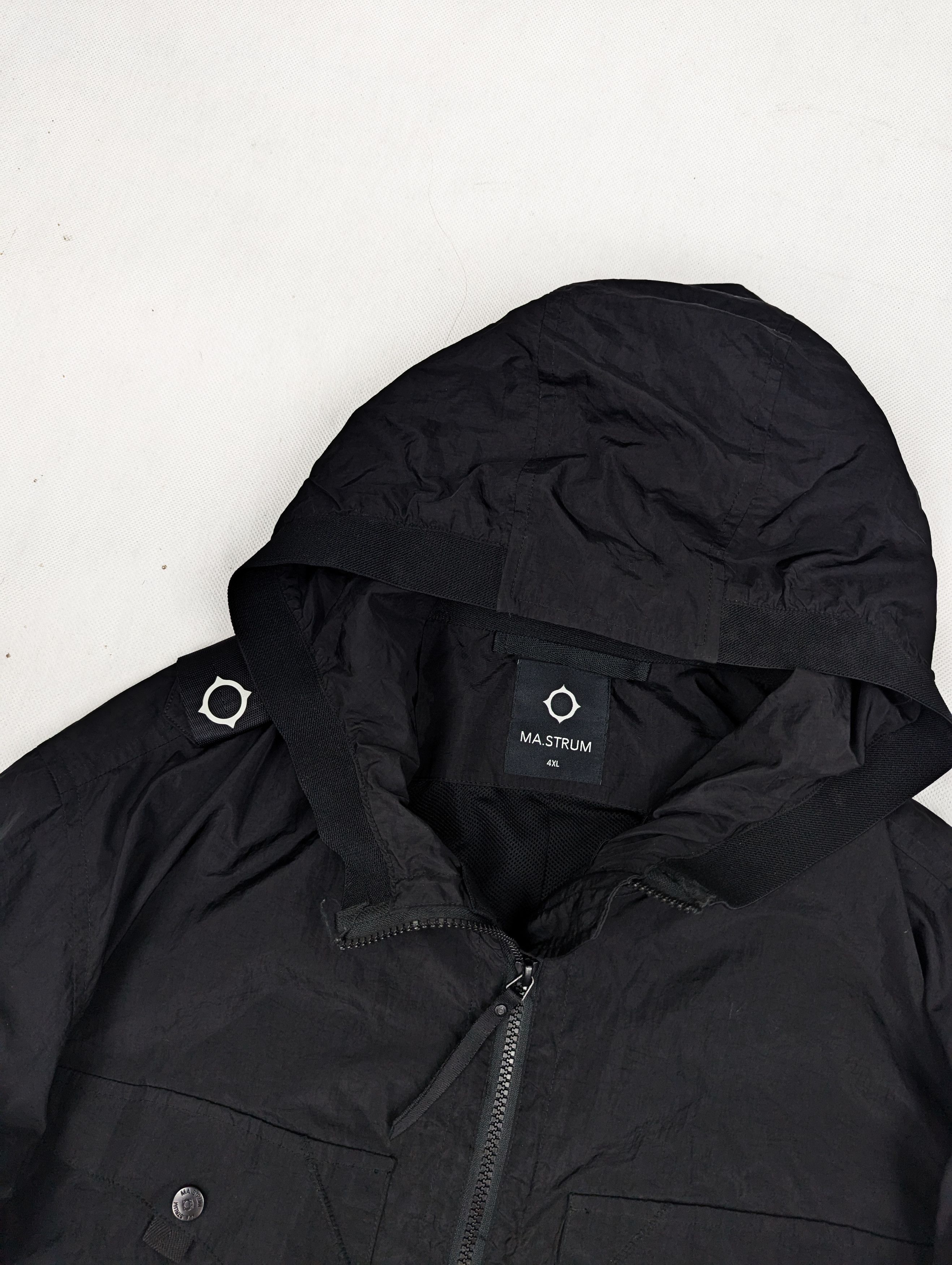 MA.STRUM Ma.strum crinkled nylon taffeta jacket 4XL Size US XXL / EU 58 / 5 - 4 Thumbnail
