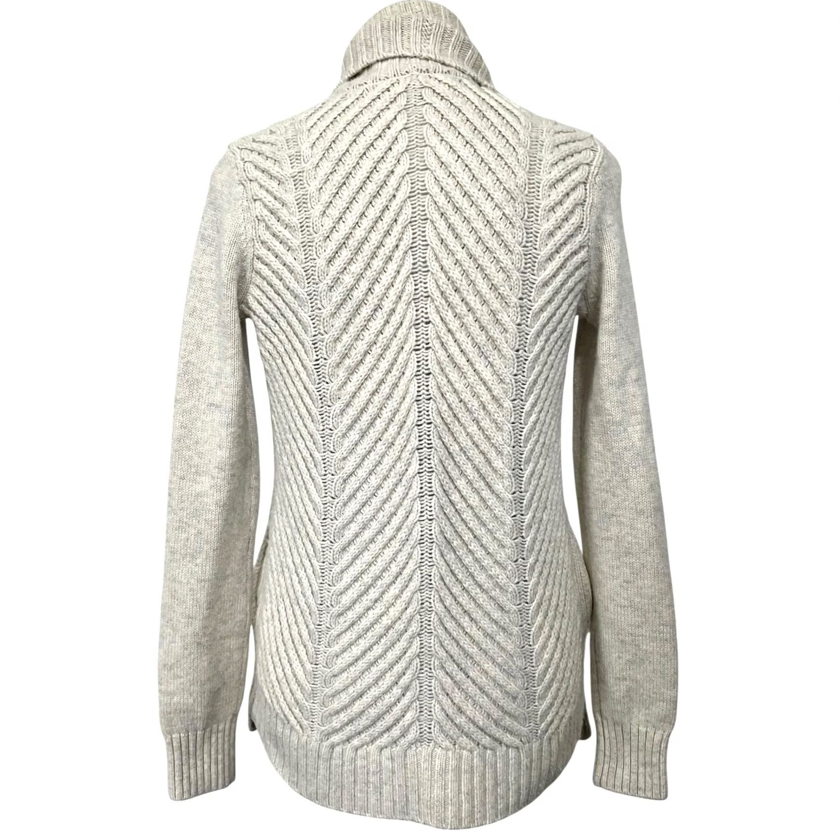 Vince Vince Cozy Knit Cardigan Sweater Yak Wool Blend Cream Pockets Women’s Size Small Size S / US 4 / IT 40 - 4 Thumbnail