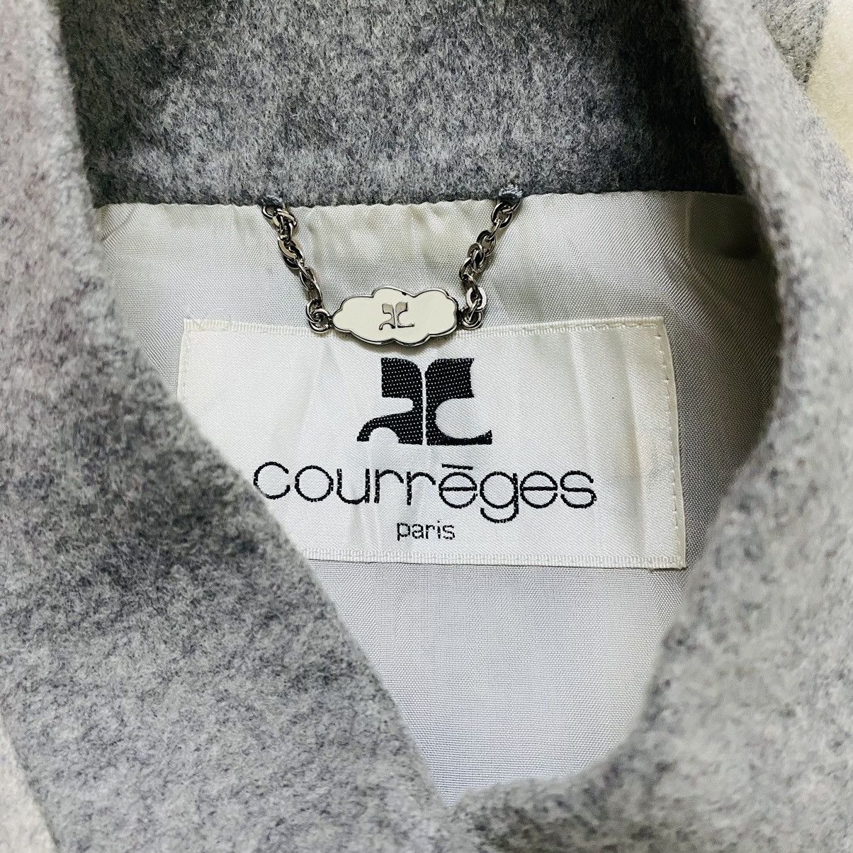 Courreges Courreges wool Crop Top jacket Size S / US 4 / IT 40 - 8 Thumbnail