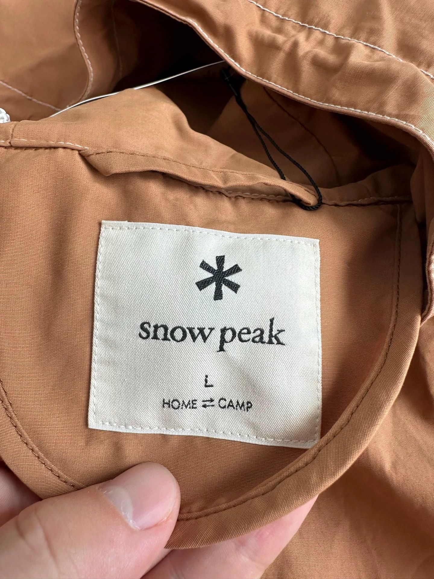 Snow Peak SNOW PEAK LM 23SS Half-Zip Hooded Jacket Khaki L Size US L / EU 52-54 / 3 - 4 Thumbnail
